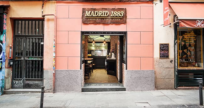 Churrería Madrid 1883