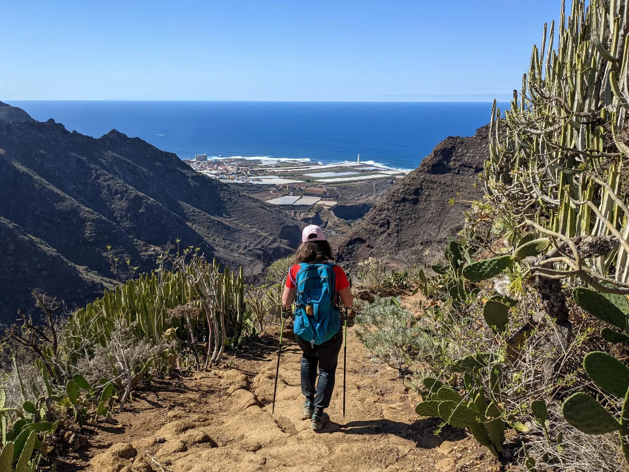 Cruz del Carmen Punta del Hidalgo sendero Anaga Tenerife
