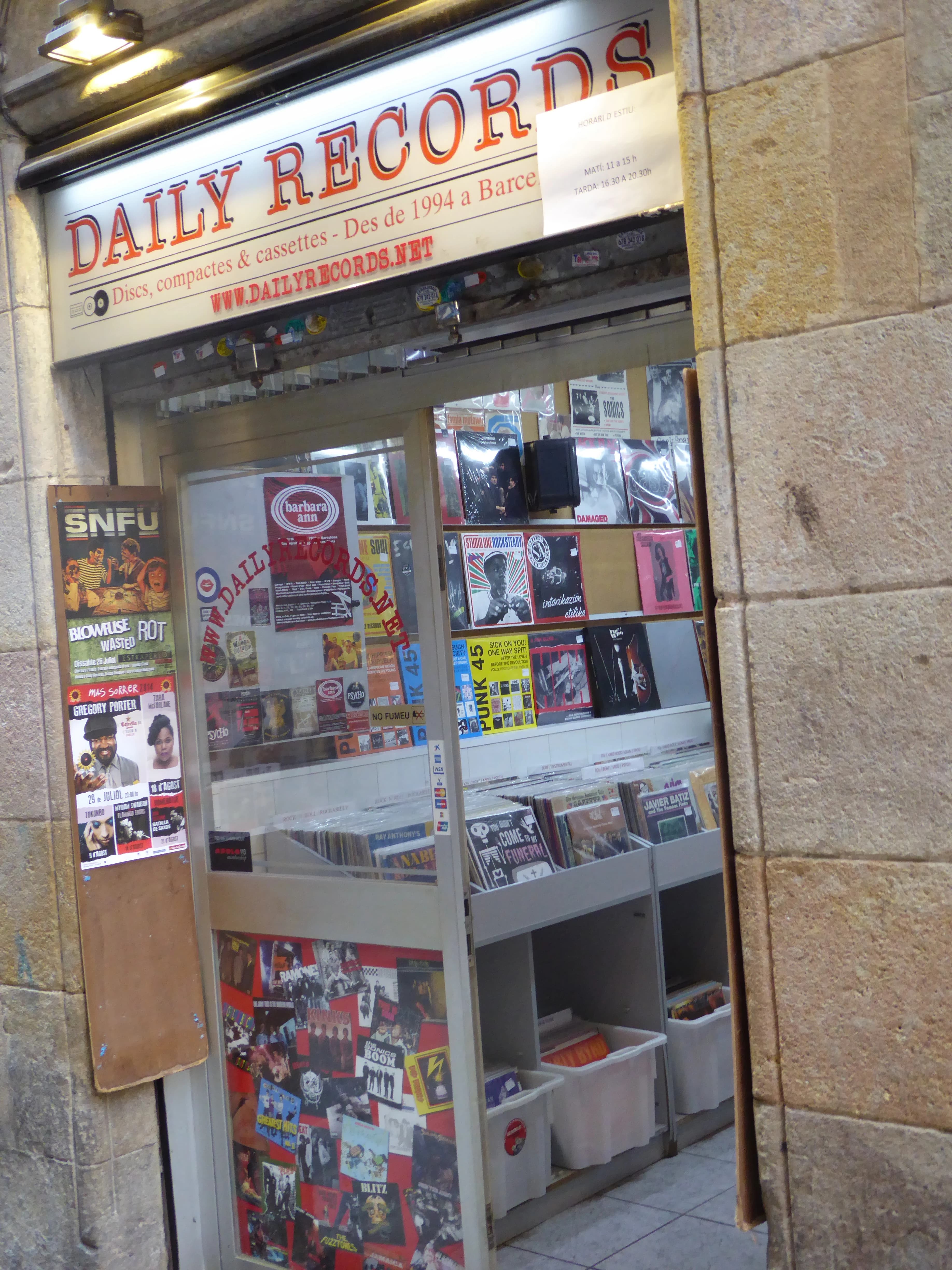 Imagen de Daily Records en Barcelona