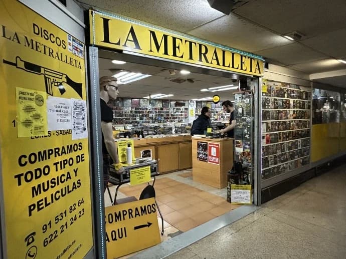 Imagen de Discos La Metralleta en Madrid