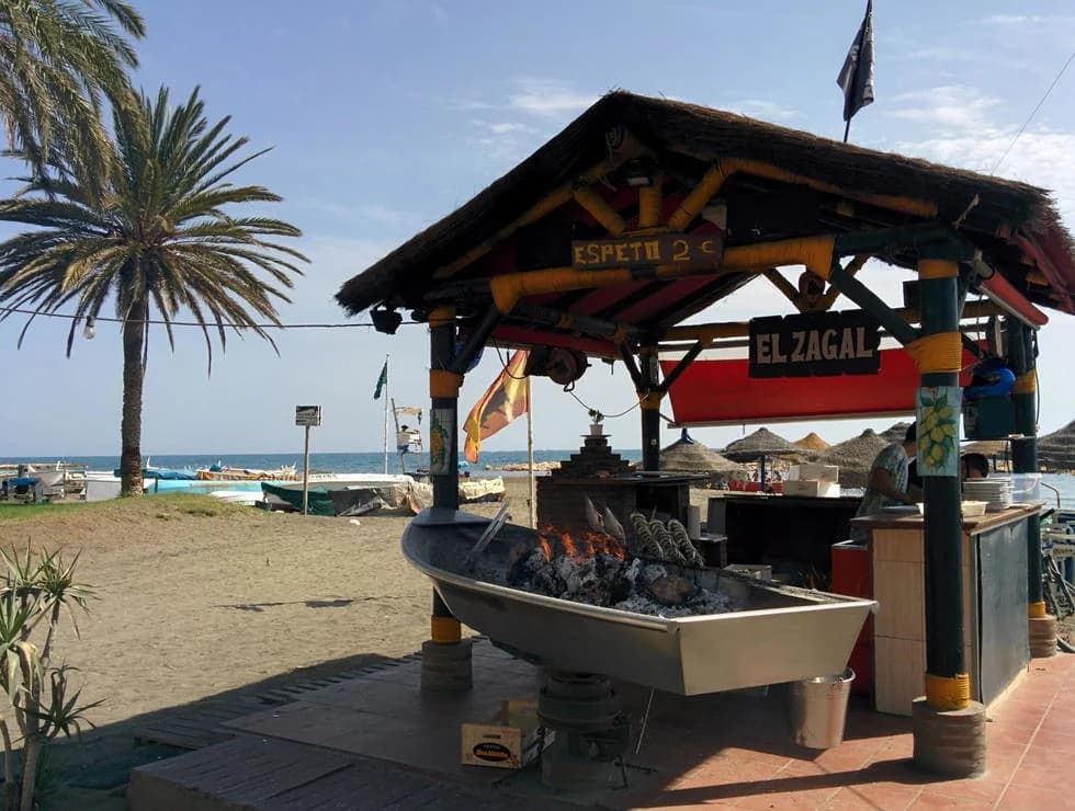 El Zagal Malaga chiringuito