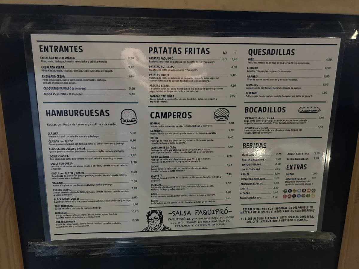 El Parque Burger Bar: 4,7 en Google y el campero más valorado del centro Malaga