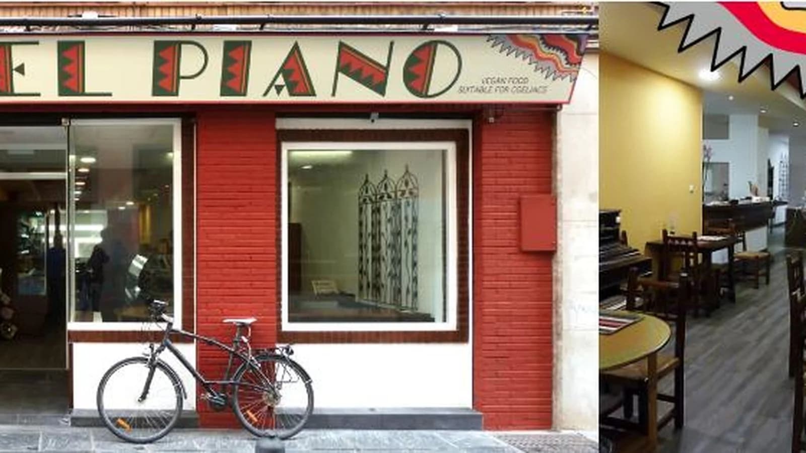 El Piano restaurante vegano Realejo Granada