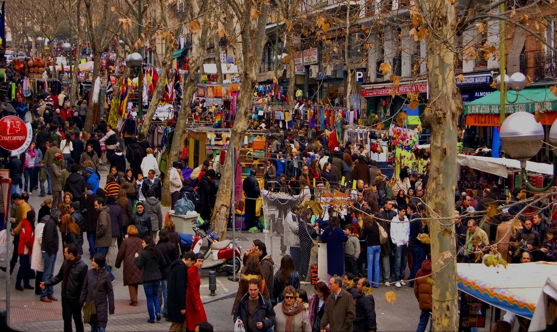 El Rastro: la catedral de los rastros Madrid