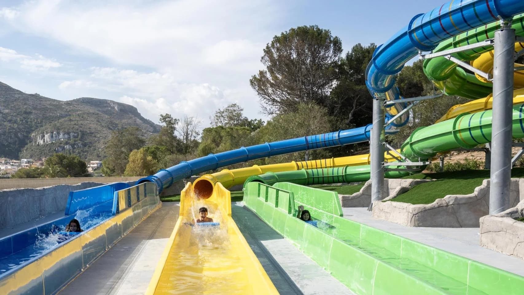 El Tobogán Valencia parque infantil cumpleaños LED