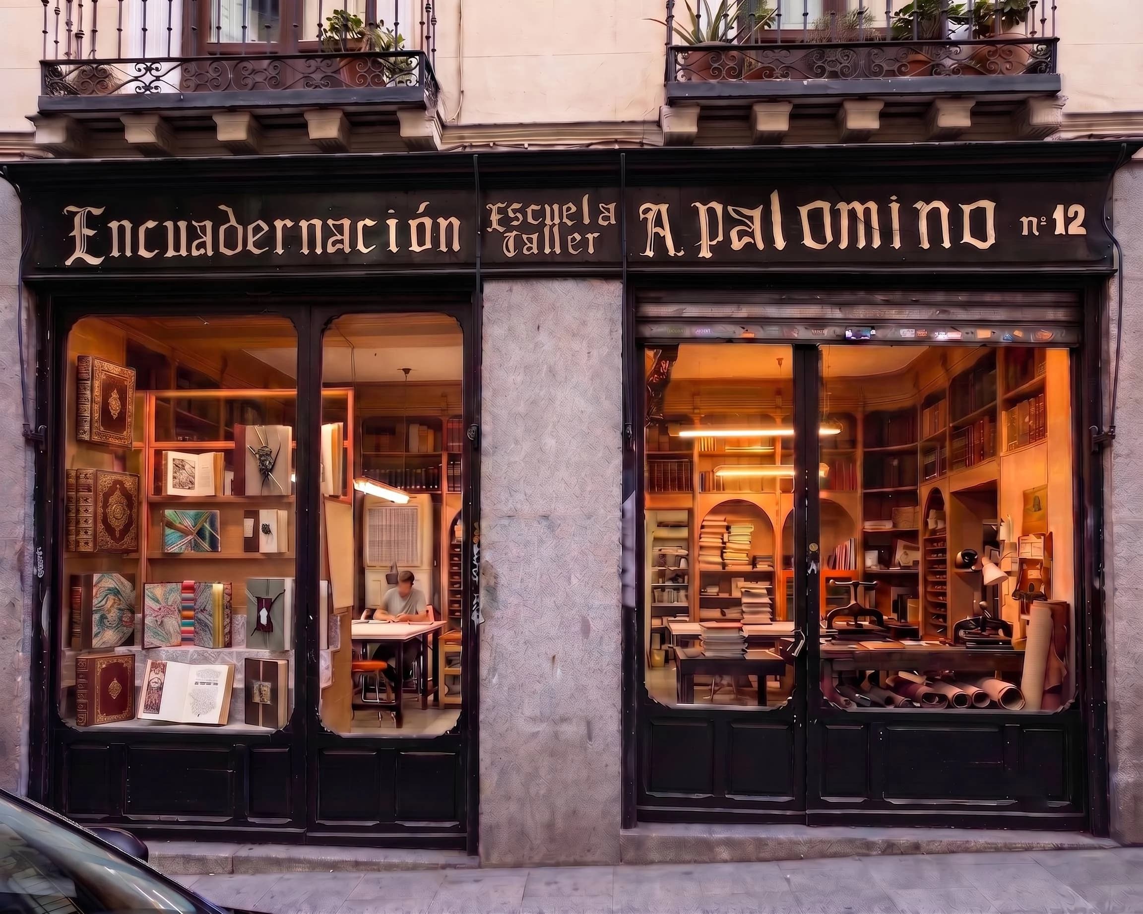 Imagen de Escuela Taller de Encuadernación Antolín Palomino Olalla en Madrid