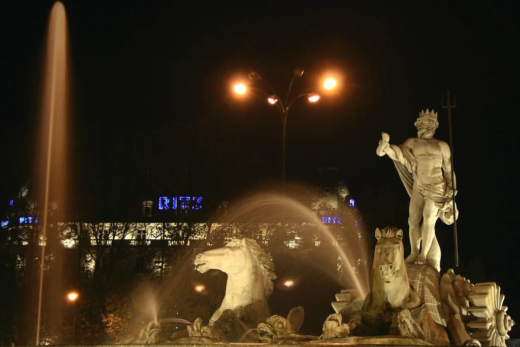 Imagen de Fuente de Neptuno en Madrid