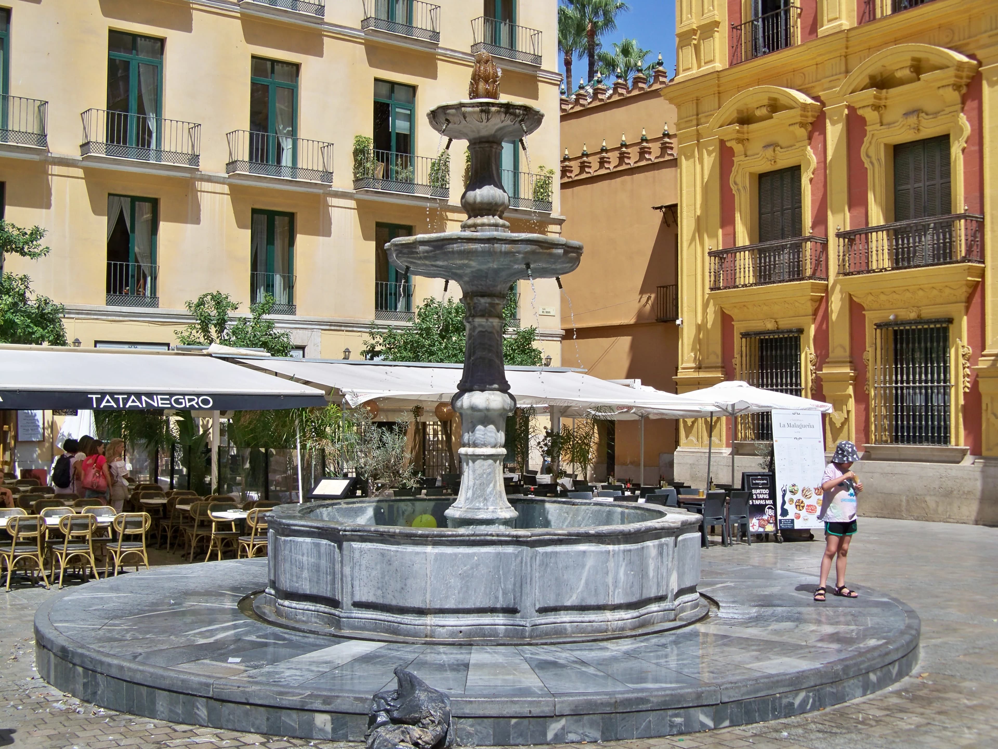 Imagen de Fuente de Plaza del Obispo en Málaga