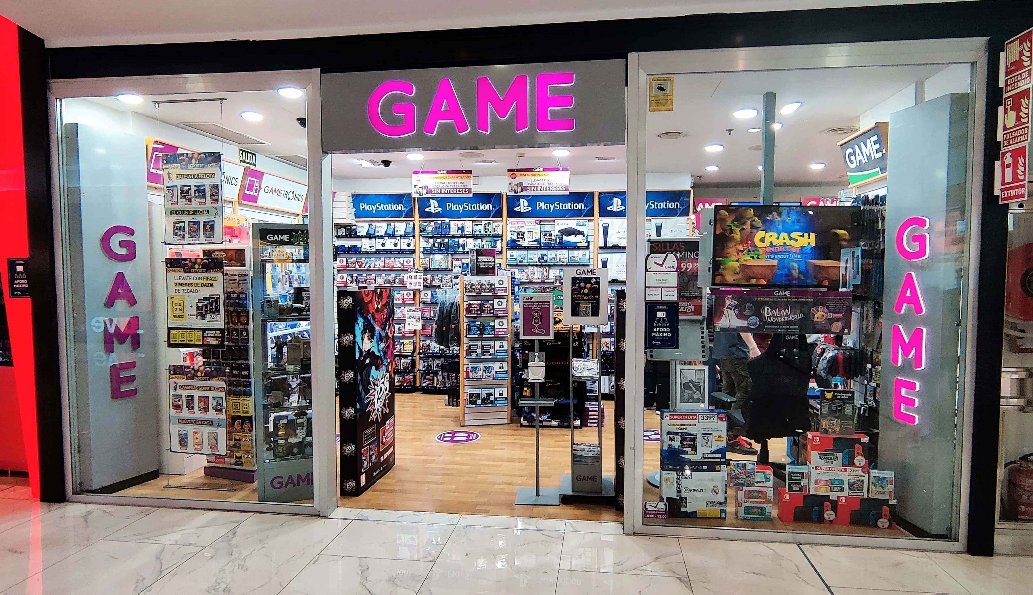 GAME Gran Vía videojuegos Centro Comercial Alicante