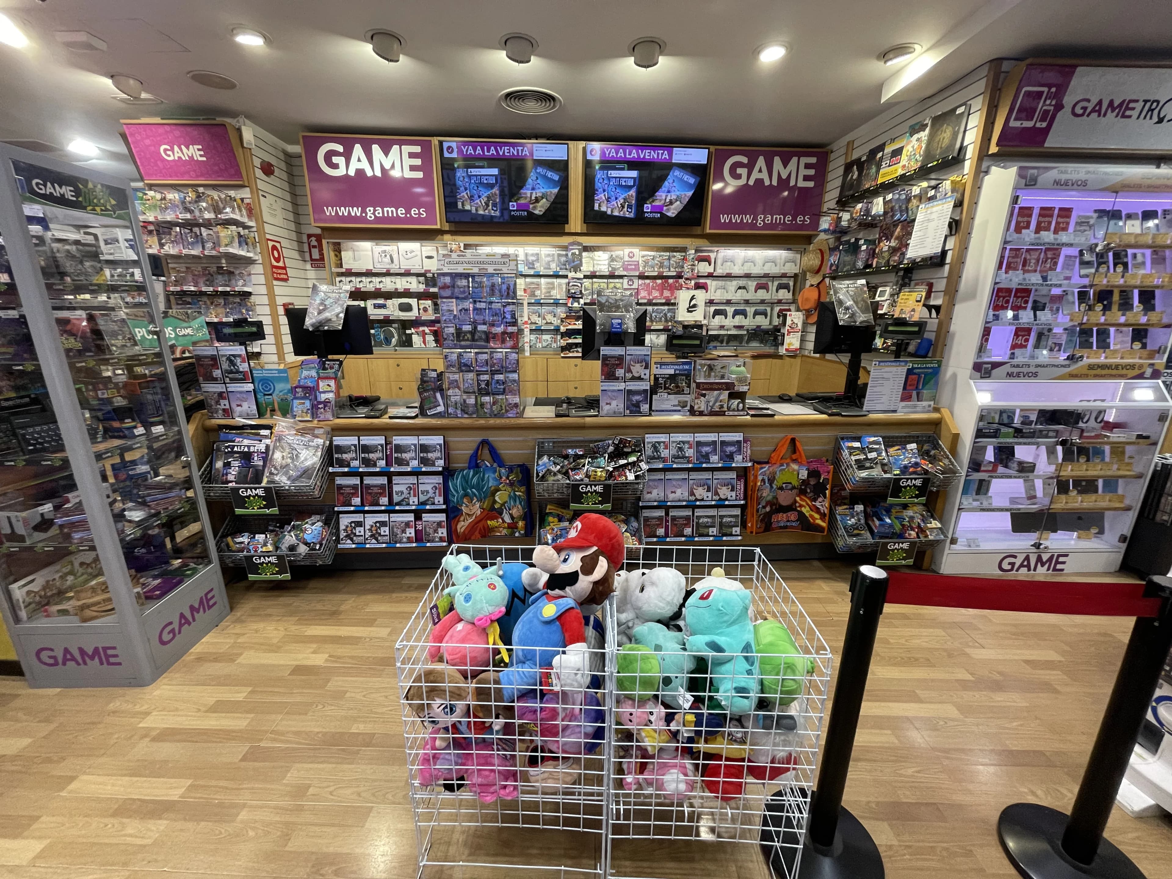 GAME Preciados: La Catedral del Gaming Comercial Madrid