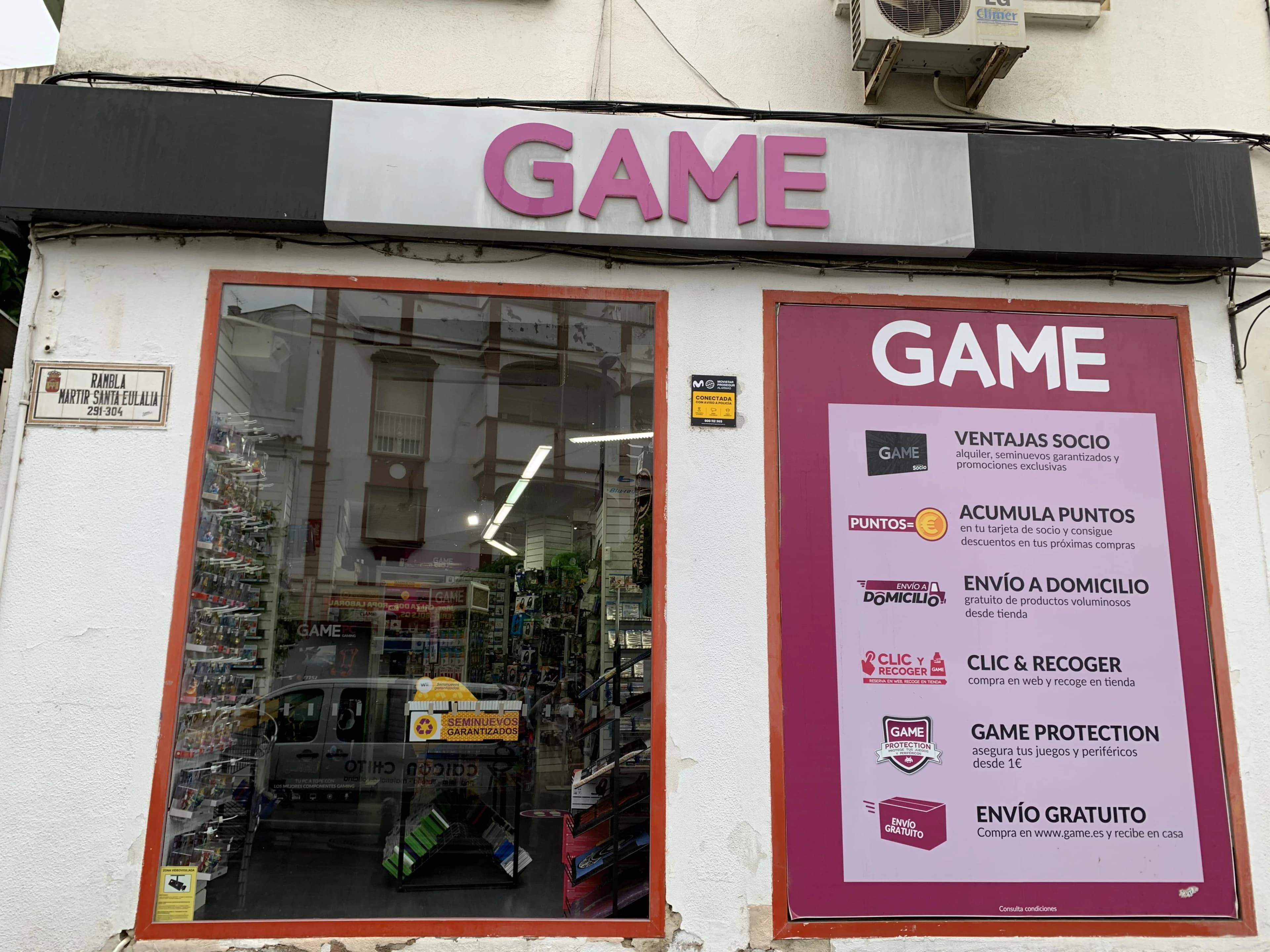 GAME Plaza Mar 2 videojuegos Alicante