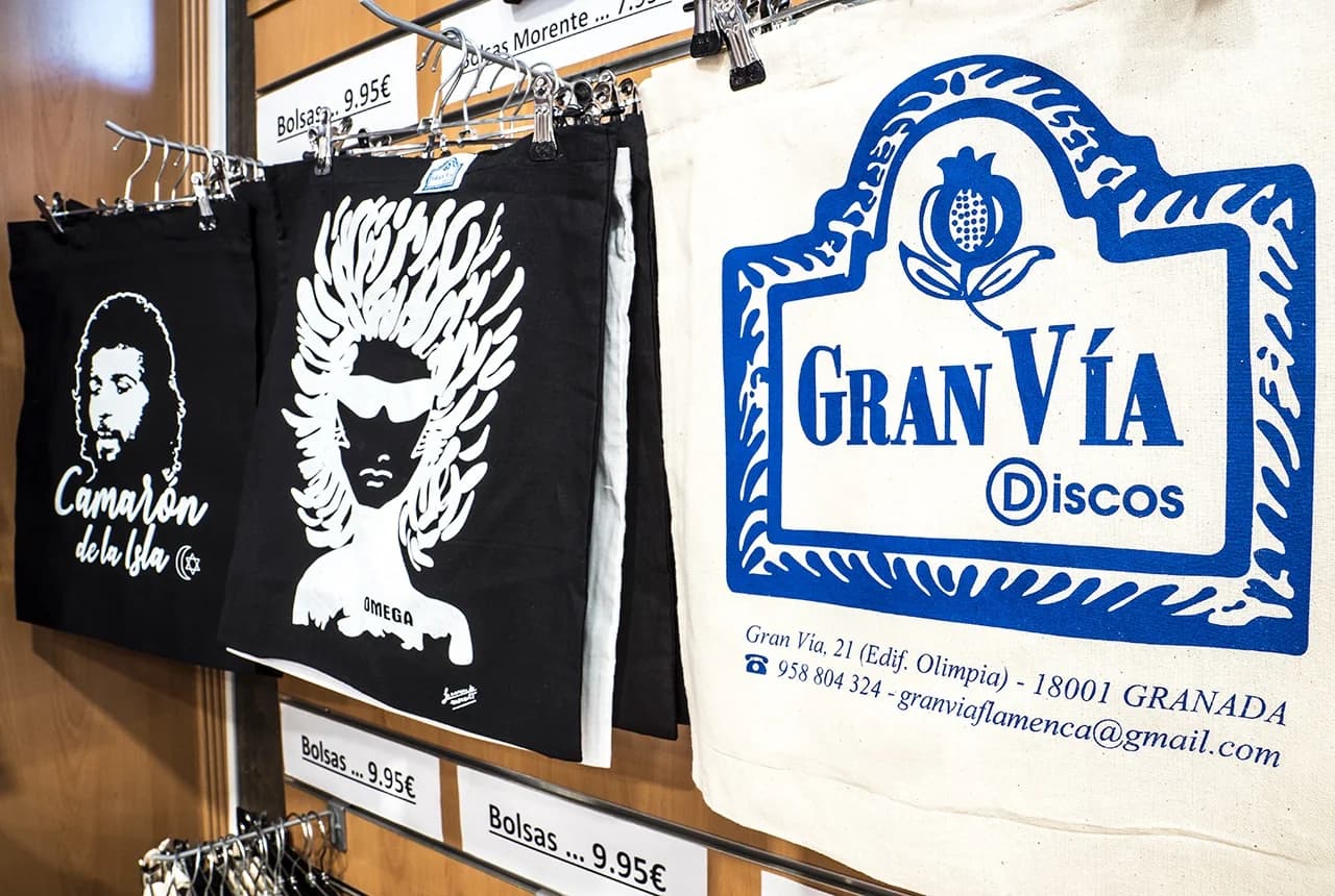 Gran Vía Discos flamenco vinilo Gran Vía Colón Granada