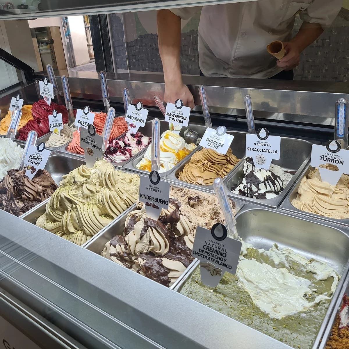 Grillo gelato italiano Calle Trinidad Granada