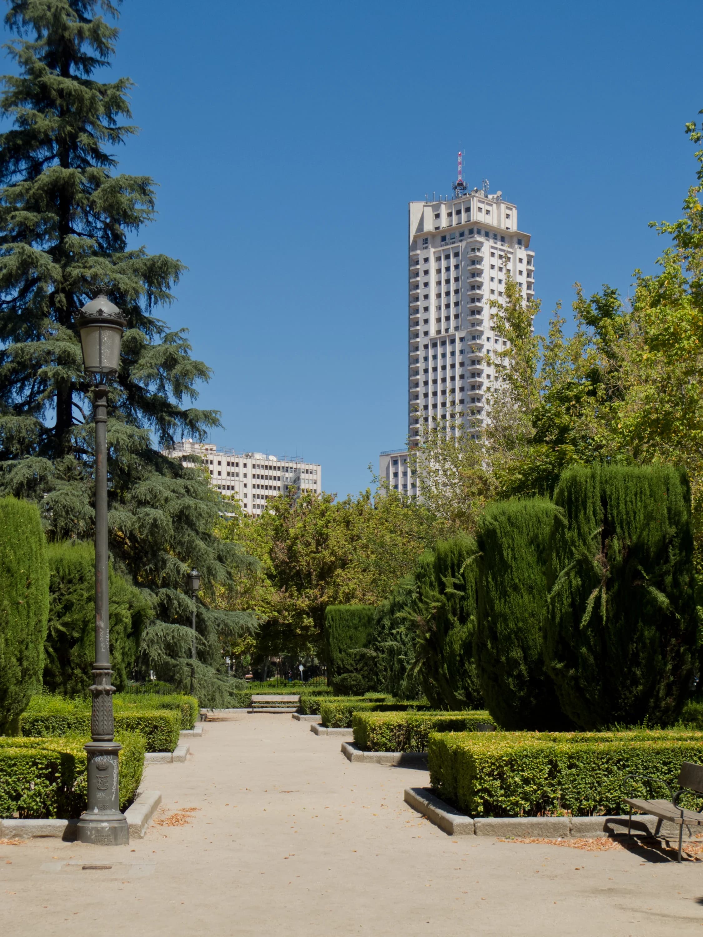 Imagen de Jardines de Sabatini en Madrid