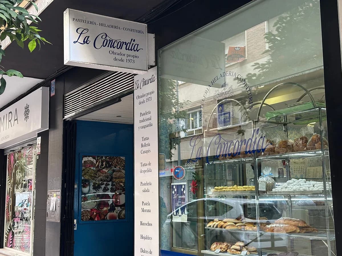 La Concordia pastelería artesanal Granada