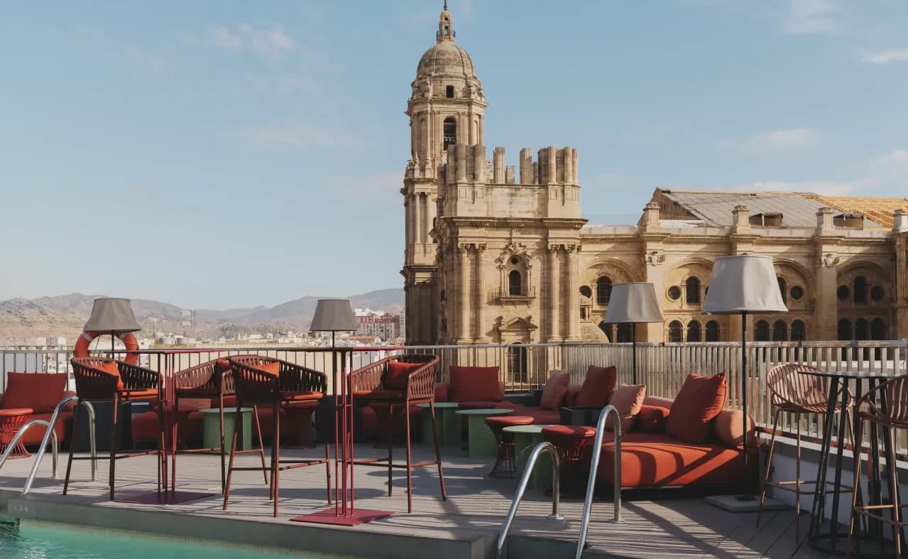 Imagen de La Terraza del Catalonia Molina Lario en Málaga