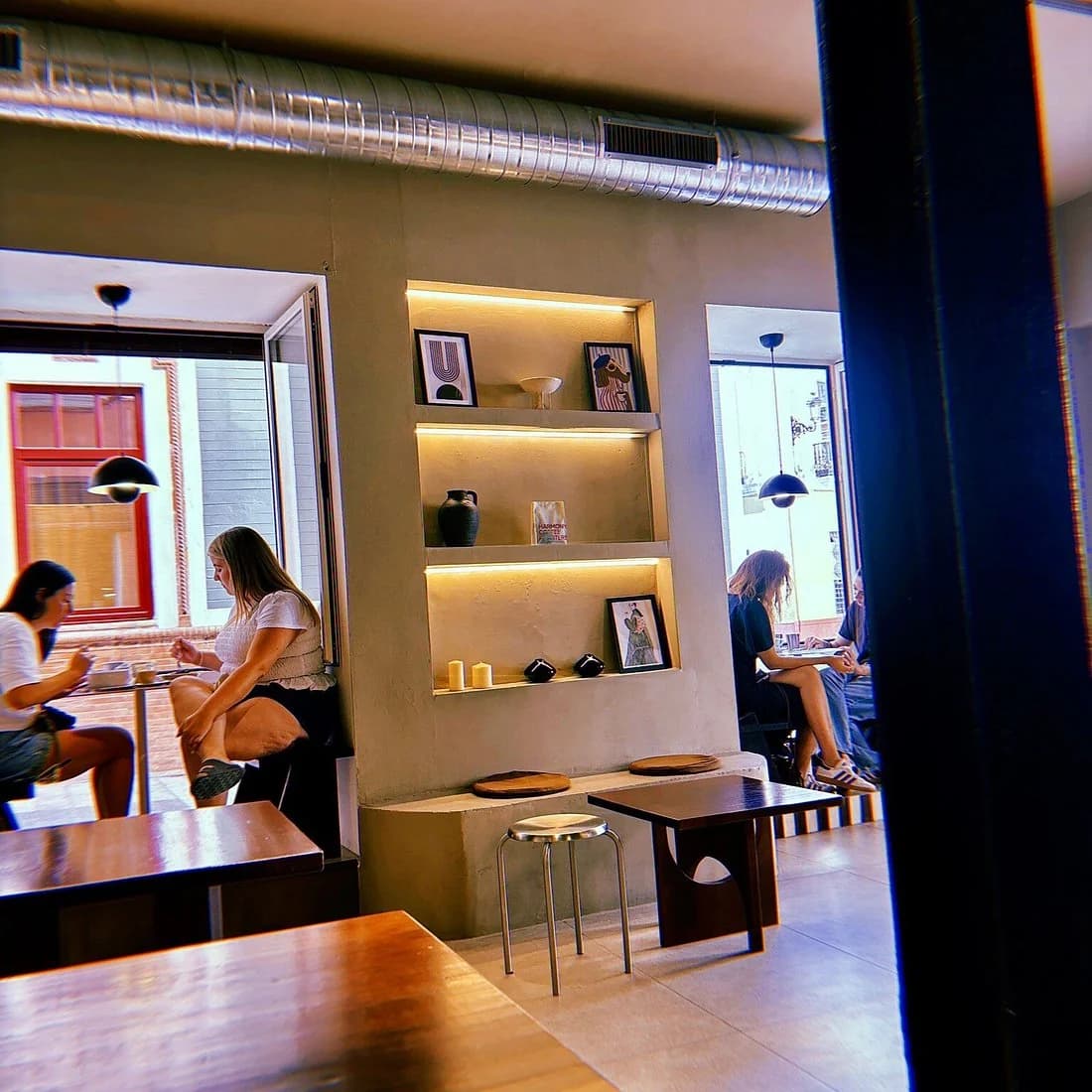 Zona coworking en LATE Specialty Coffee