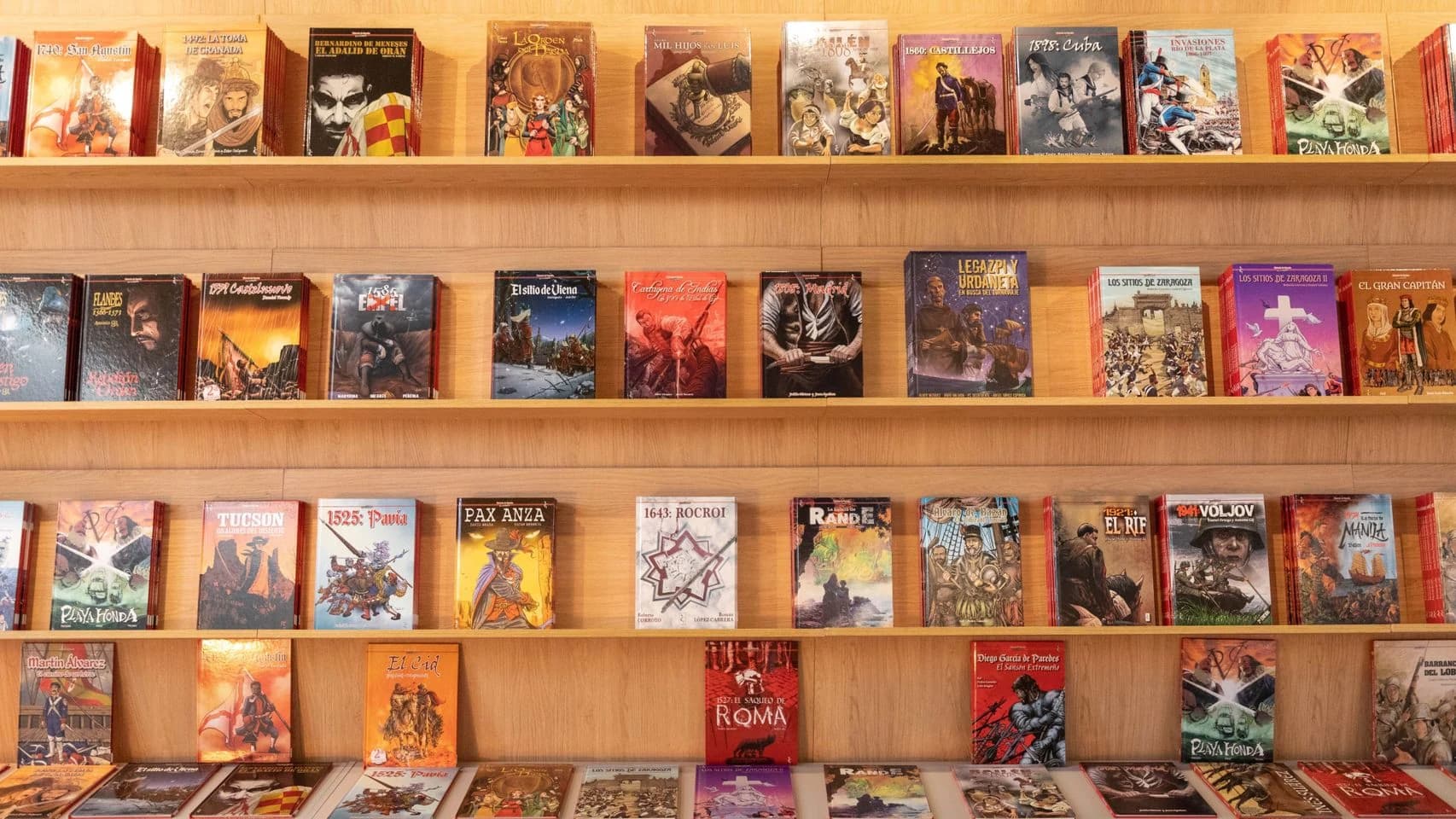 Imagen de Librería Cascaborra. Historia en viñetas en Toledo