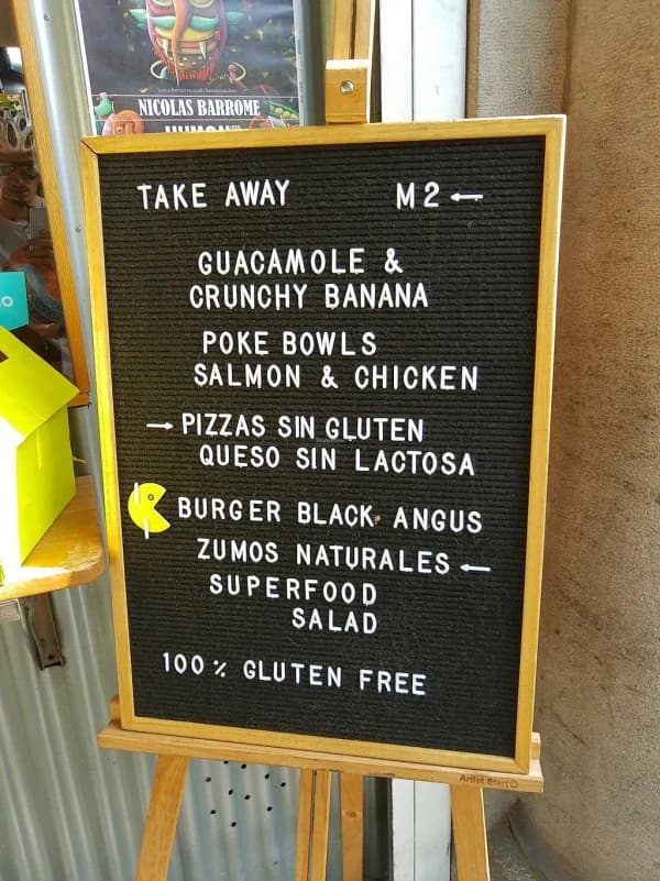 M2 Gluten Free restaurante Barcelona Diagonal