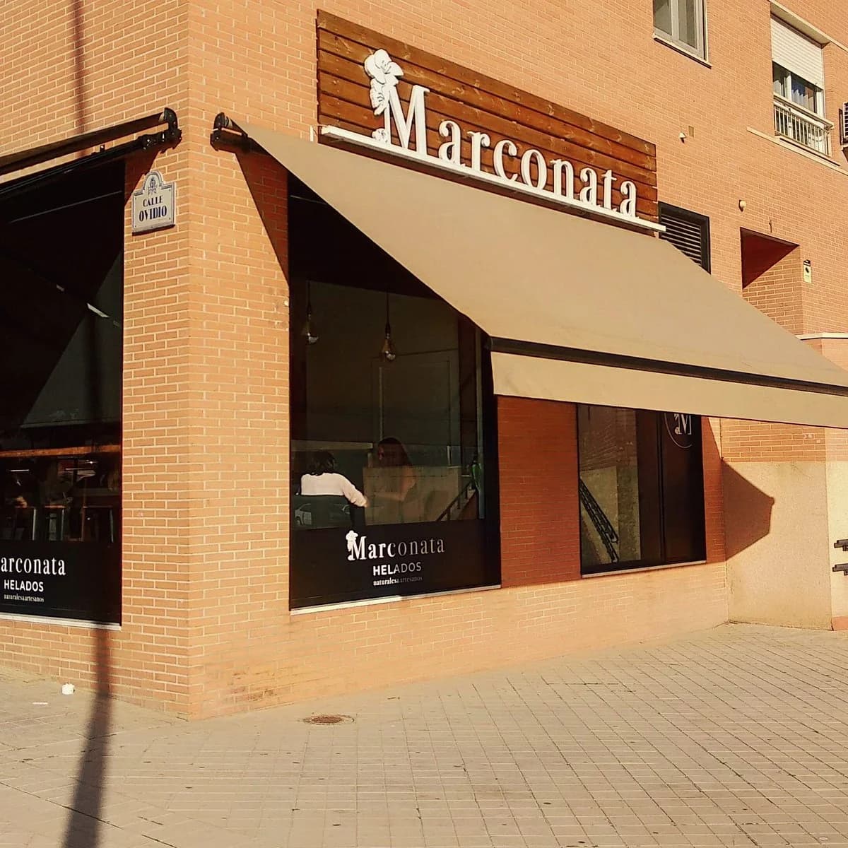 Marconata Heladería Obrador Calle Ovidio Granada