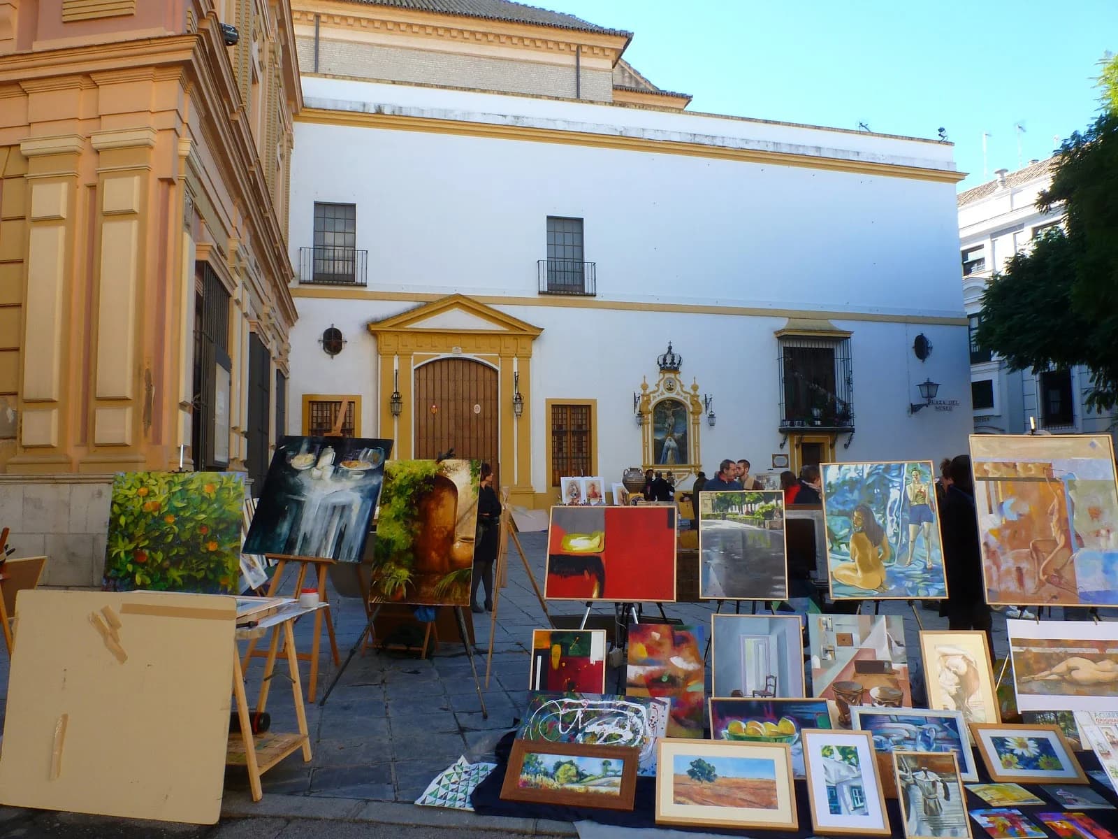 Mercadillo Paseo del Arte: Artesanía Sevillana junto al Puente de Triana Sevilla