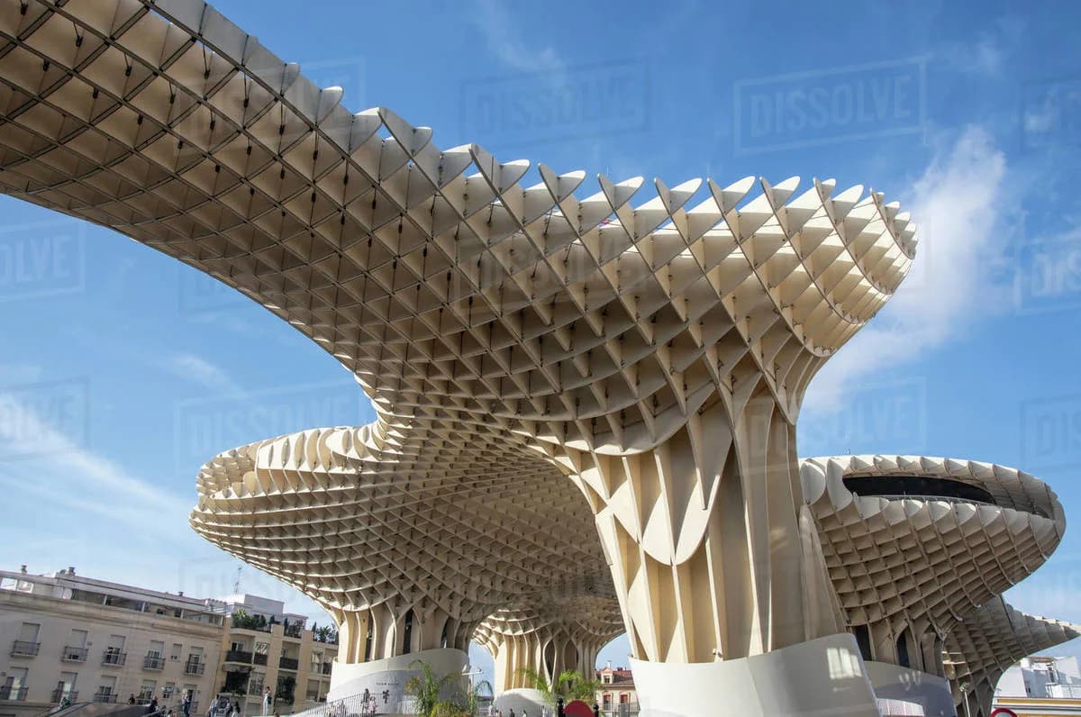 Metropol Parasol (Las Setas): La Perspectiva desde Abajo Sevilla