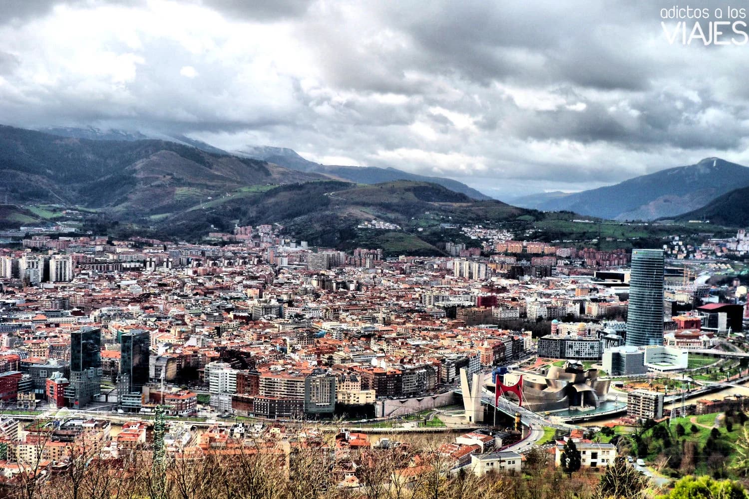 Mirador de Artxanda Monte Artxanda vistas panorámicas Bilbao