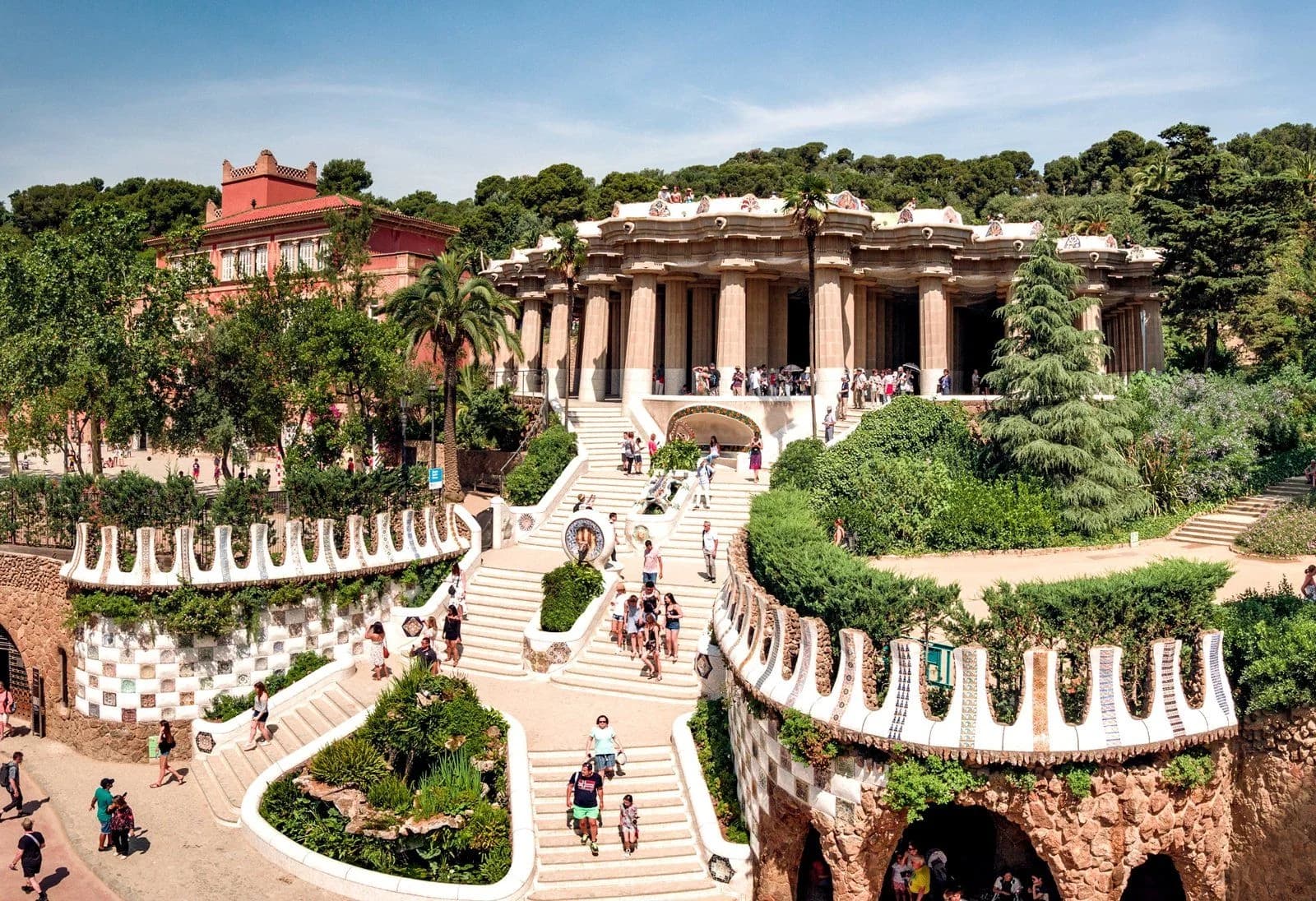 Park Güell: más allá del banco serpenteante Barcelona