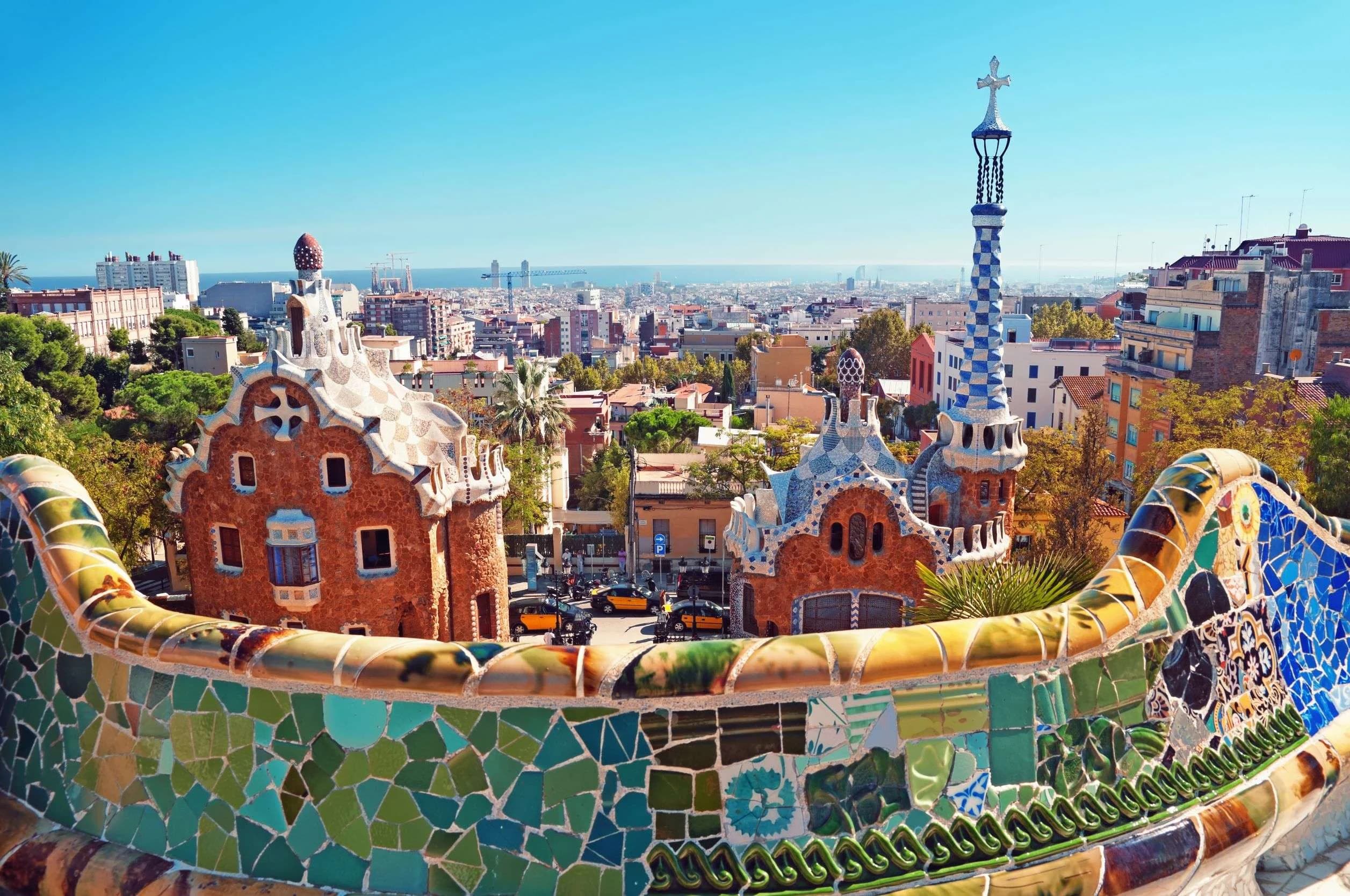 Park Güell zona libre Barcelona