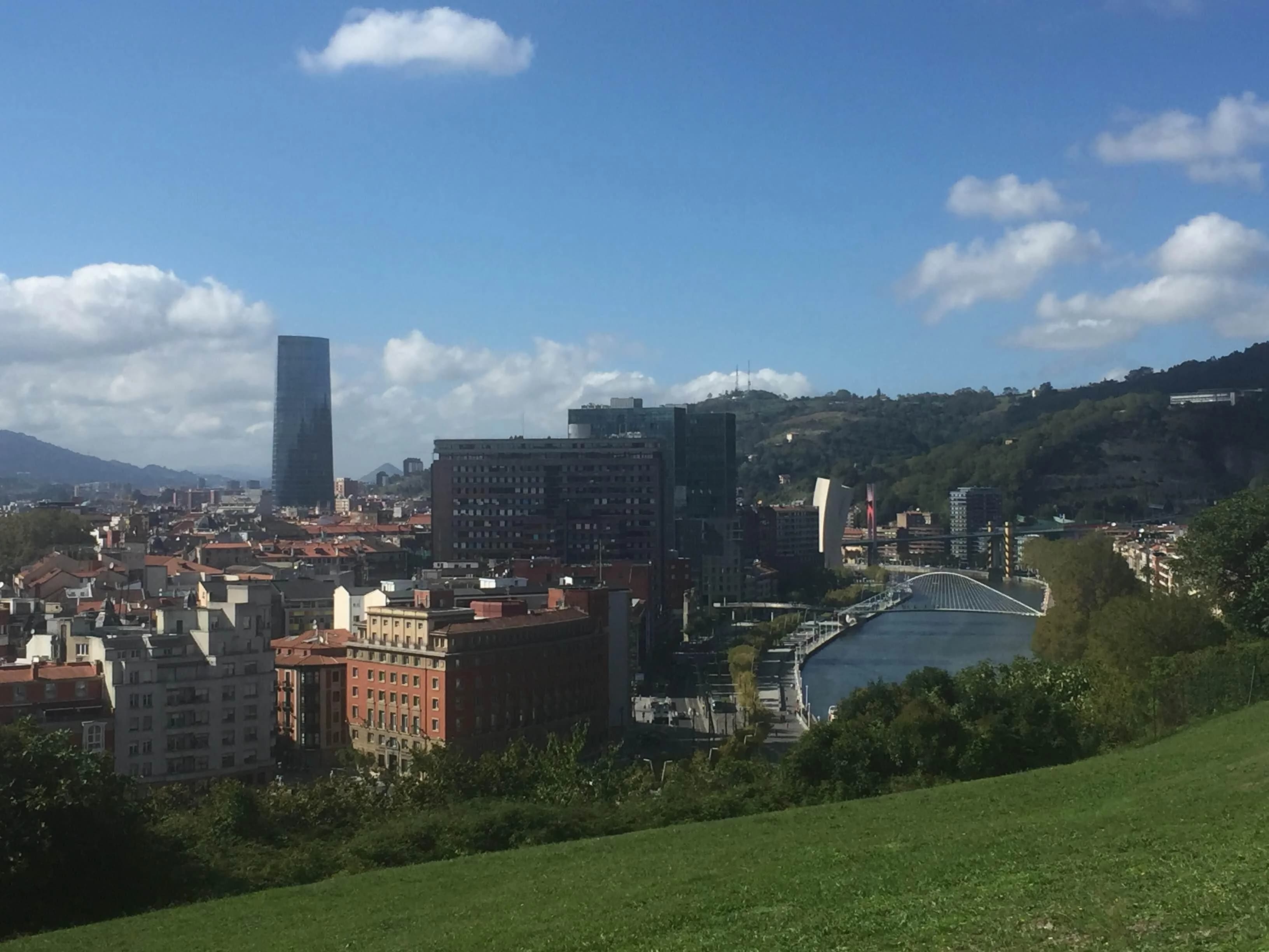 Parque Etxebarria mirador Casco Viejo Bilbao