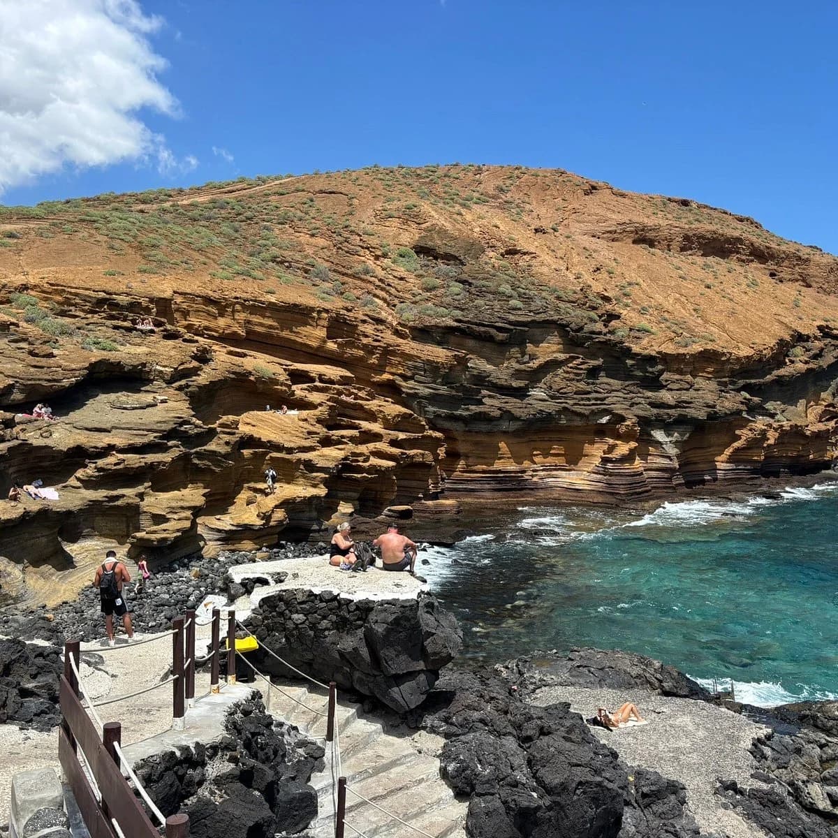 Playa Montaña Amarilla Costa del Silencio San Miguel de Abona Tenerife