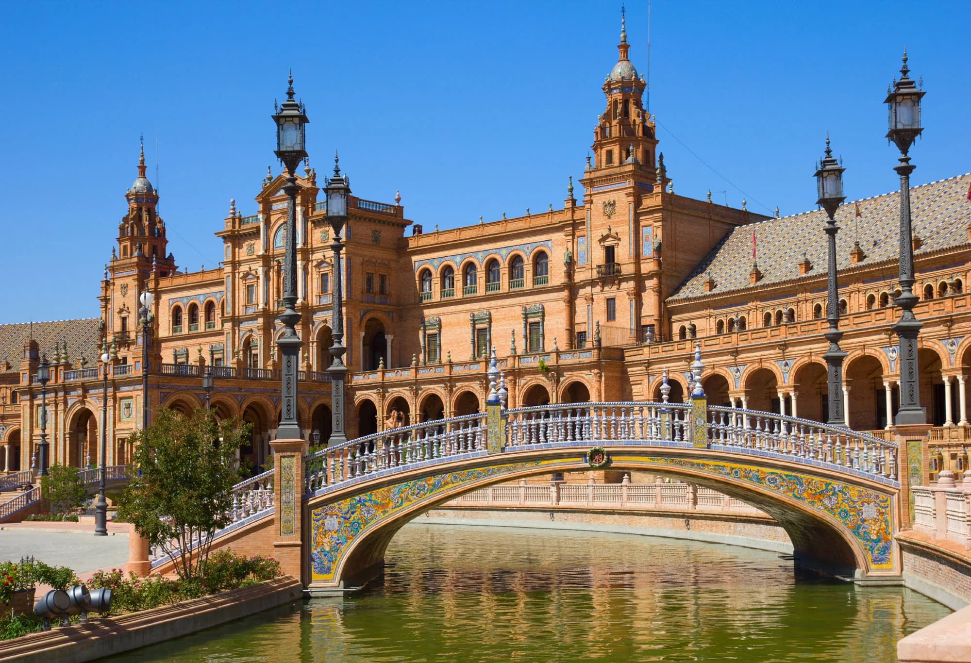 Plaza de España: Azulejos, Puentes y el Mejor Ángulo desde el Agua Sevilla