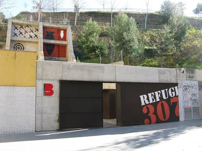 Refugio 307: bajo la ciudad, durante la guerra Barcelona