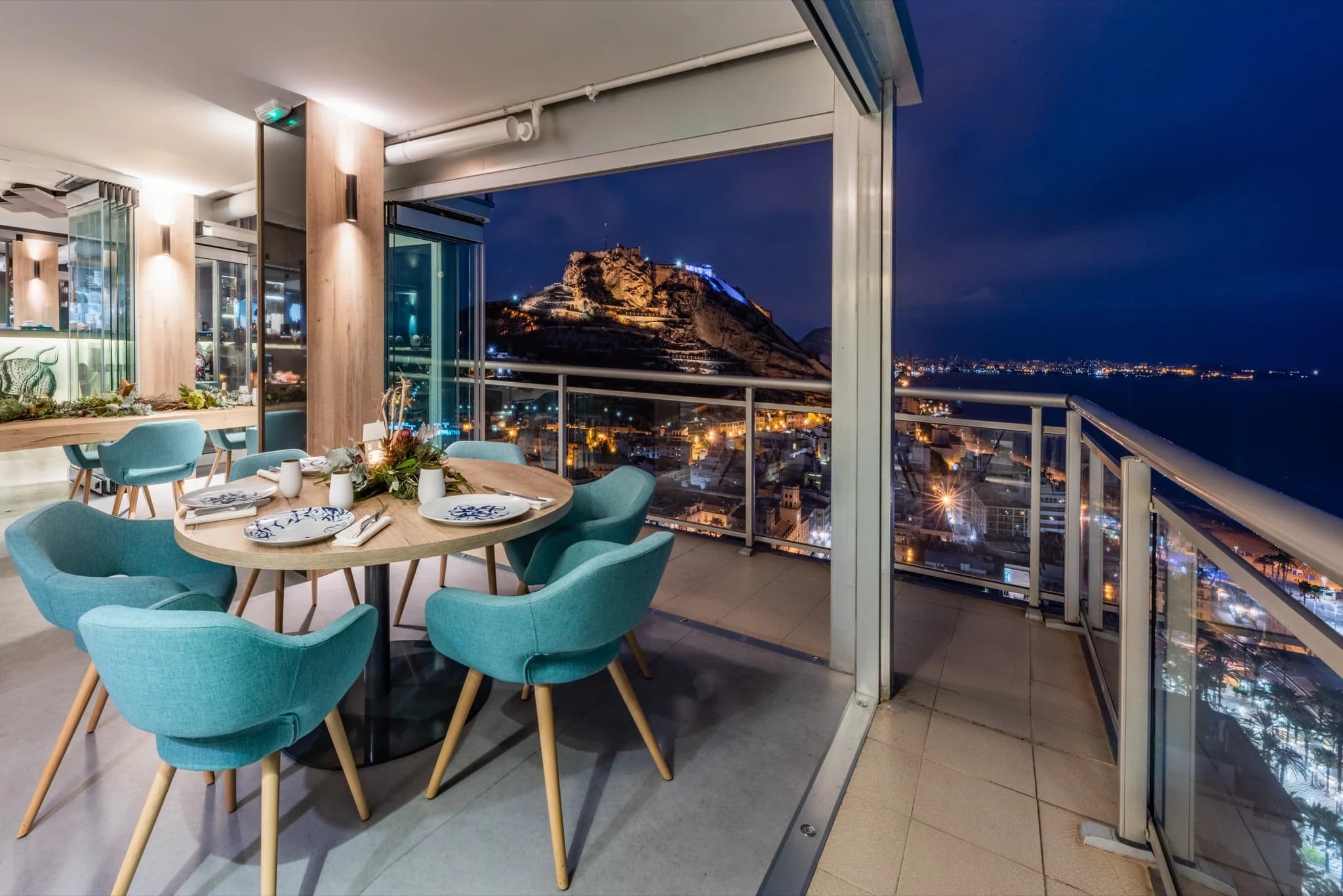 Restaurante Convistas Hotel Gran Sol planta 26 Alicante