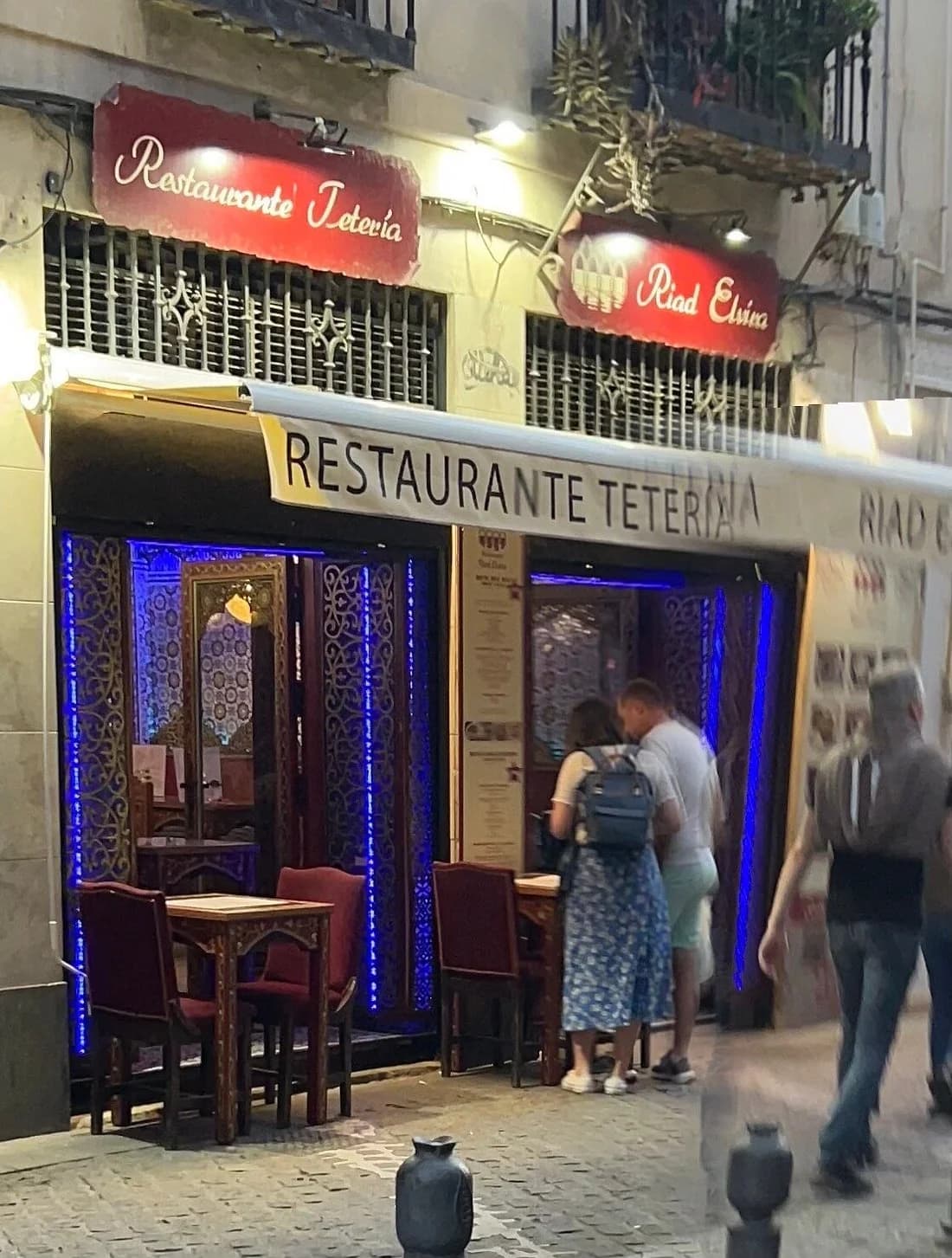 Restaurante Tetería Alhambra Plazoleta Sillería Granada