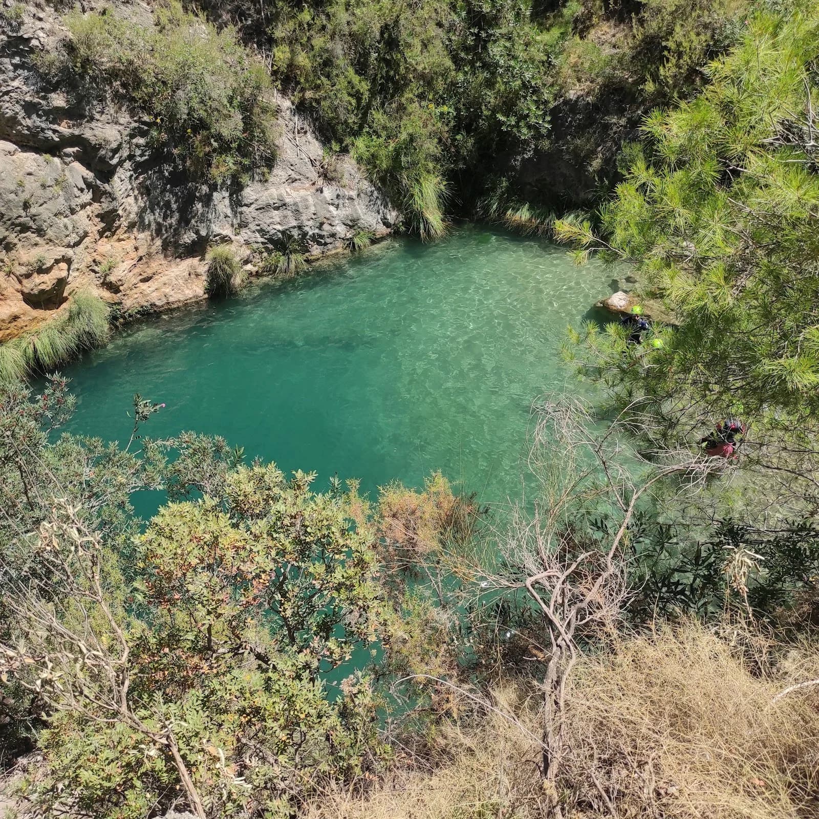 Ruta Río Verde Otívar cañón mármol Granada