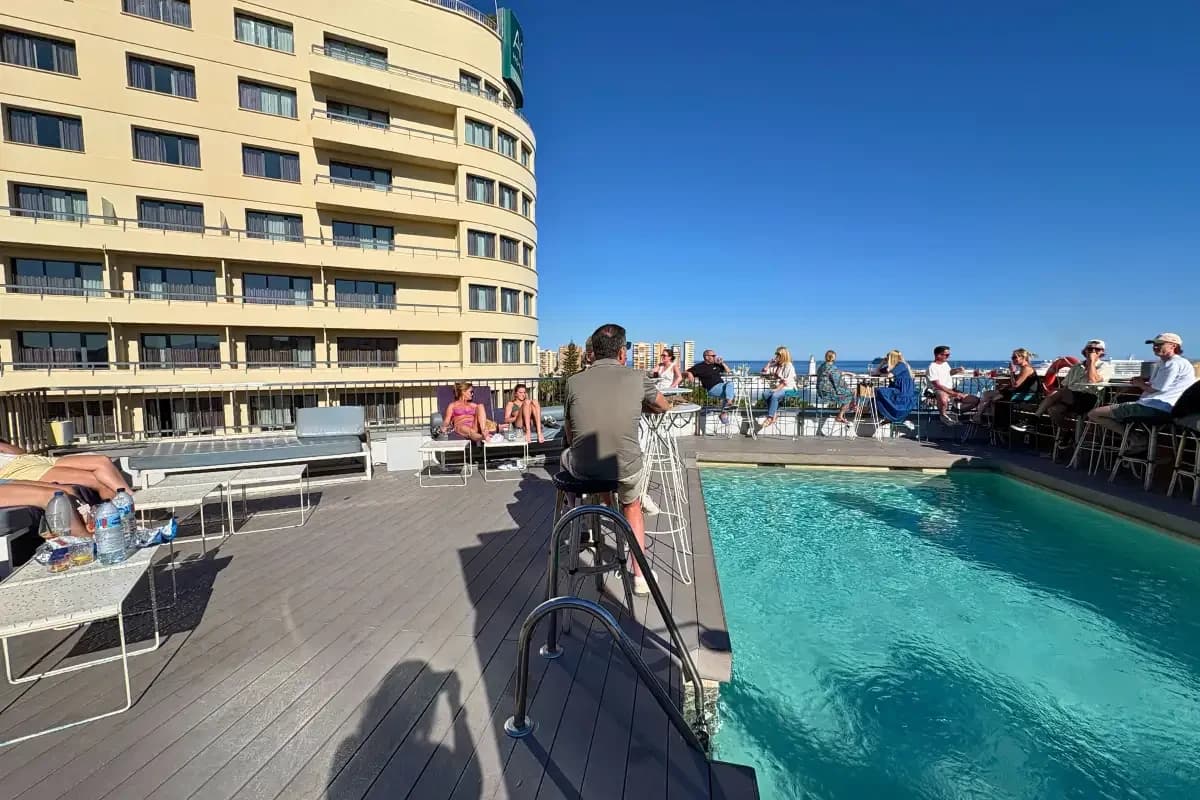 Imagen de Rooftop del Catalonia Molina Lario en Málaga