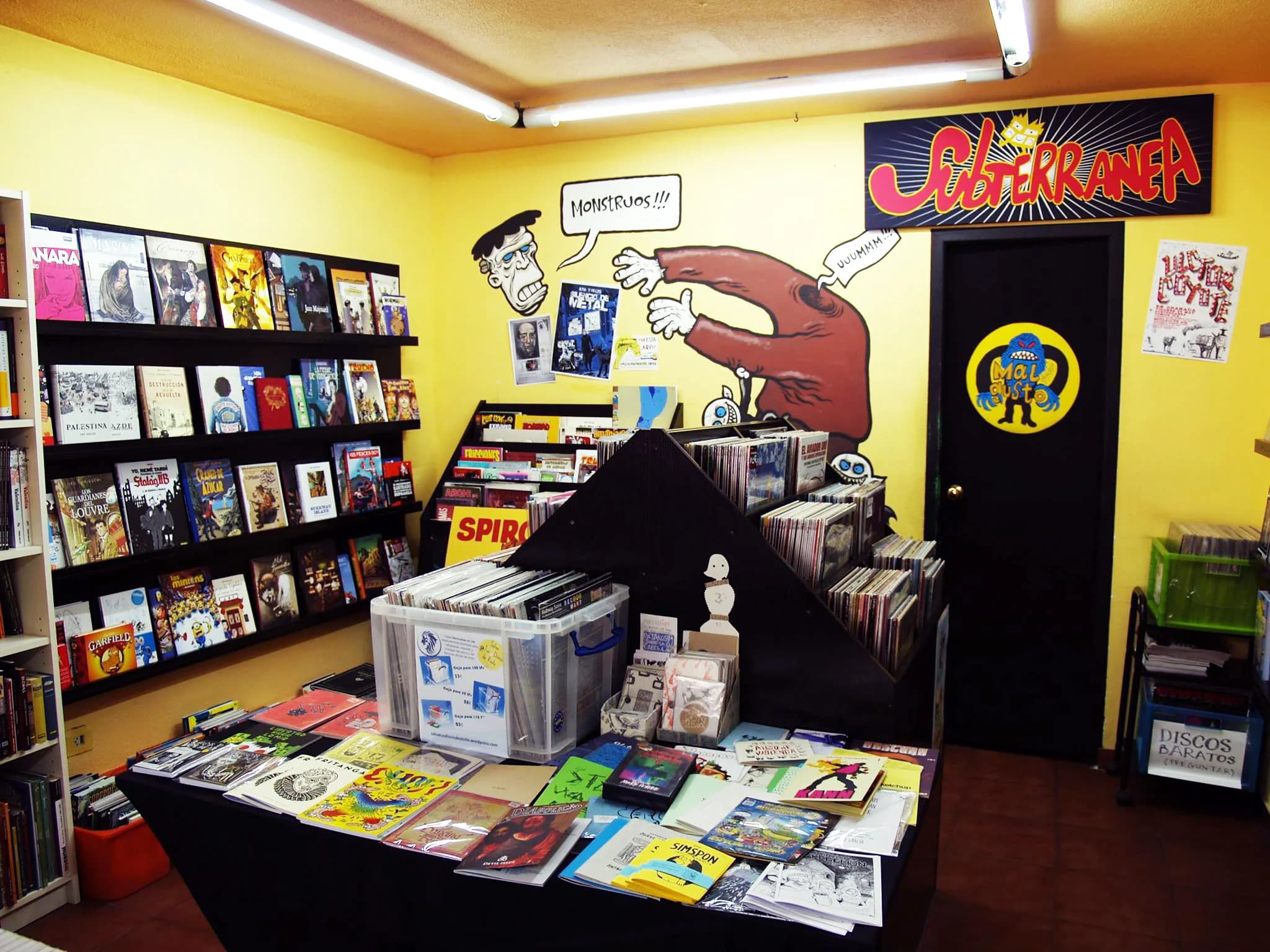 Subterránea discos garage punk Horno de Abad Granada