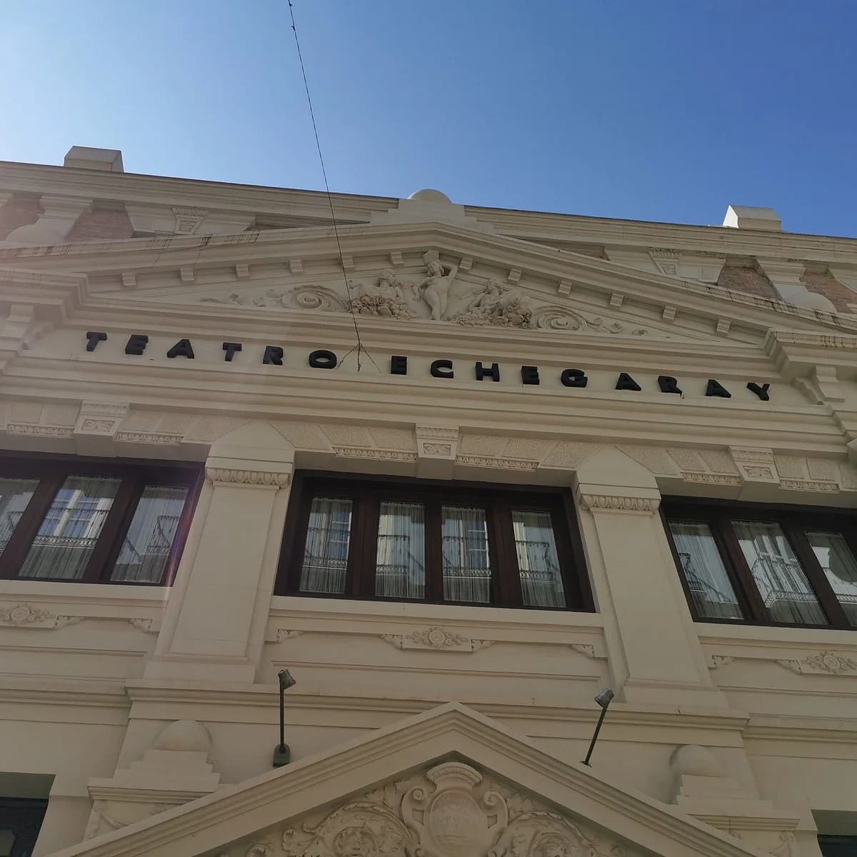 Teatro Echegaray Málaga fachada neoclásica siglo XIX Soho