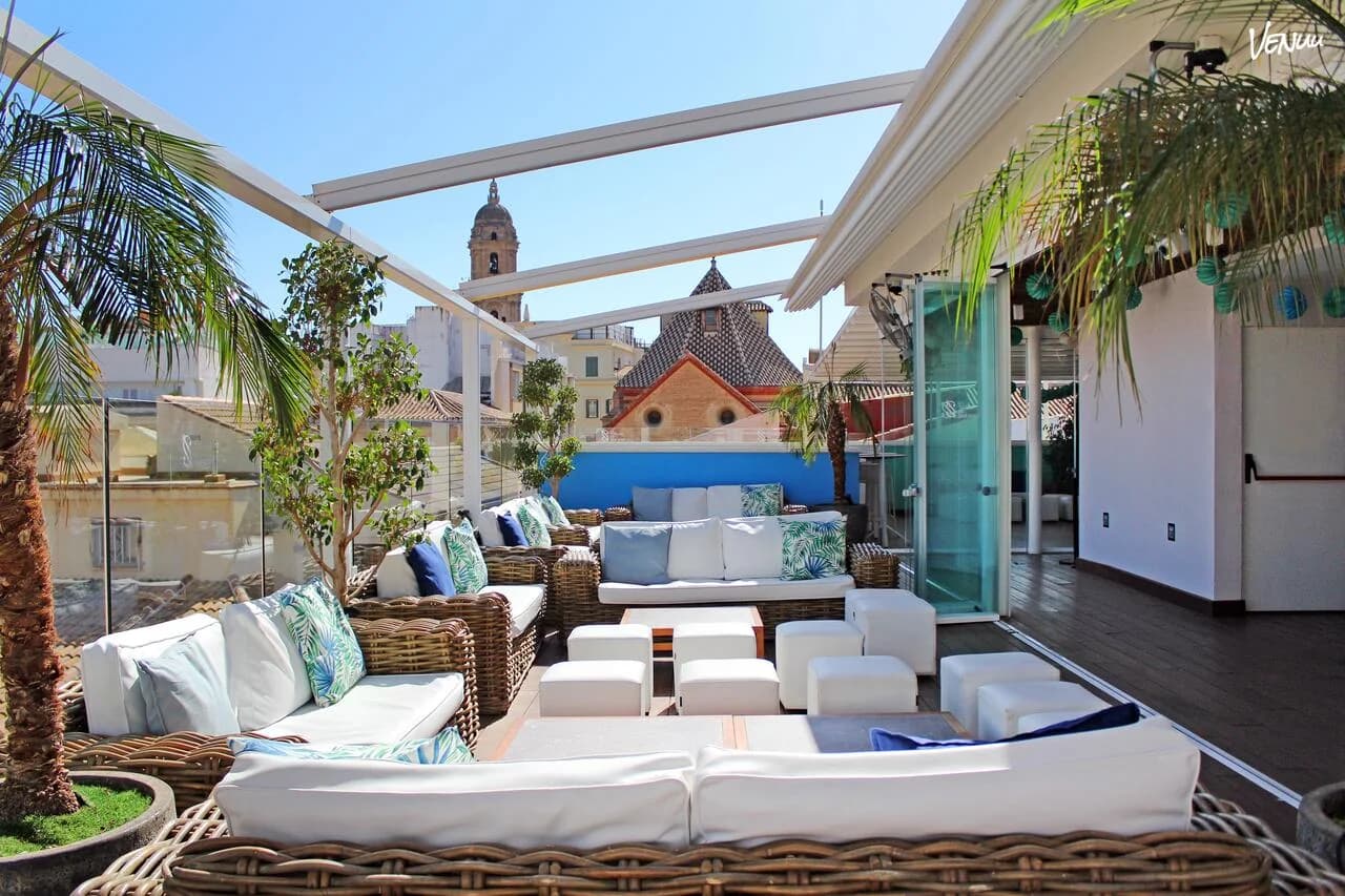 Terraza de San Juan Málaga Premium Hotel casco histórico