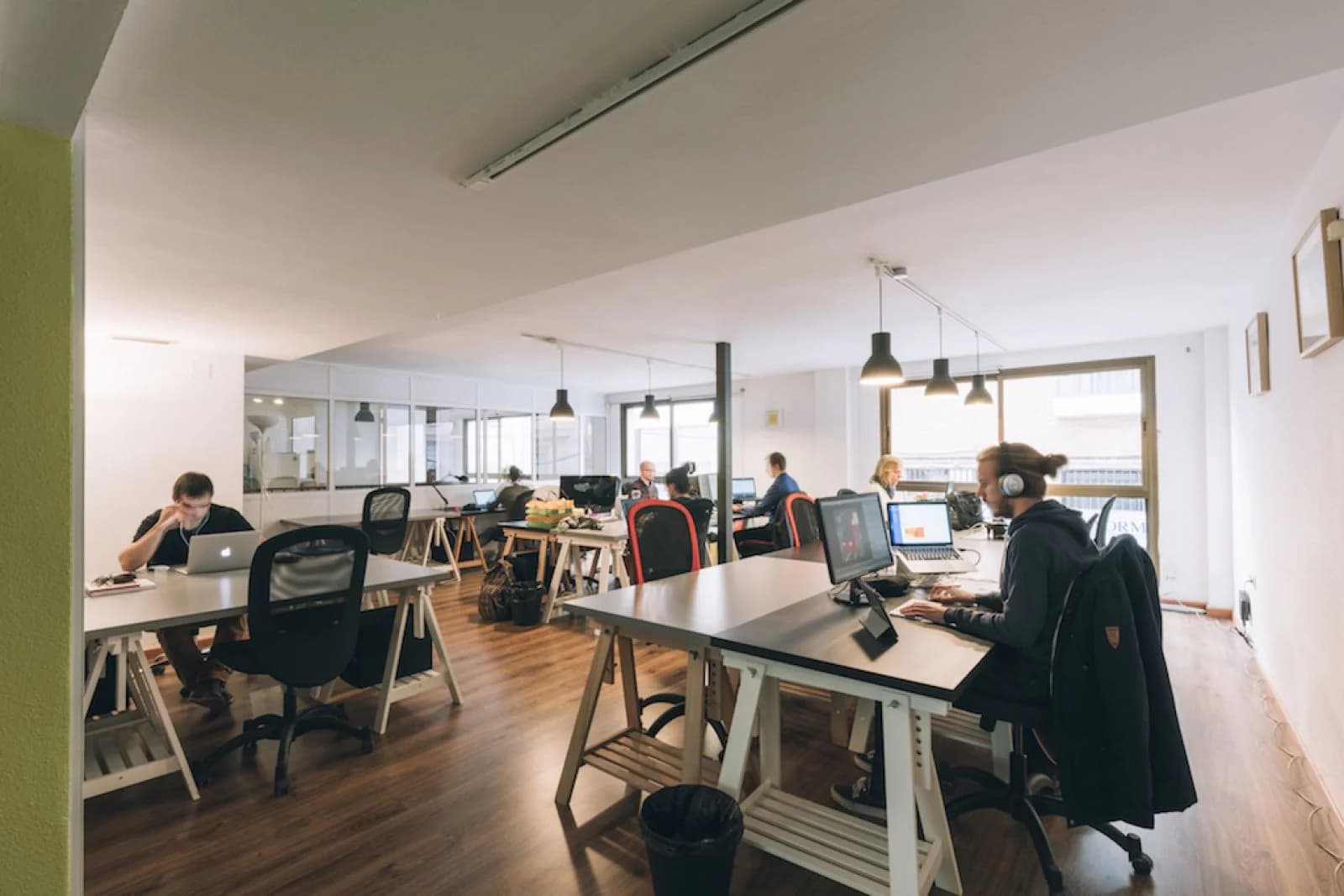 The Living Room coworking Soho Málaga