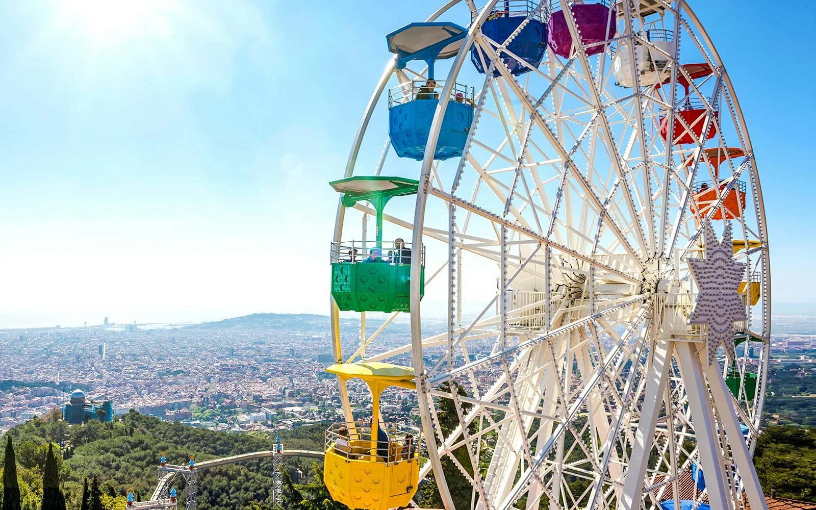 Parc d'Atraccions del Tibidabo: el parque más antiguo de España en pie Barcelona