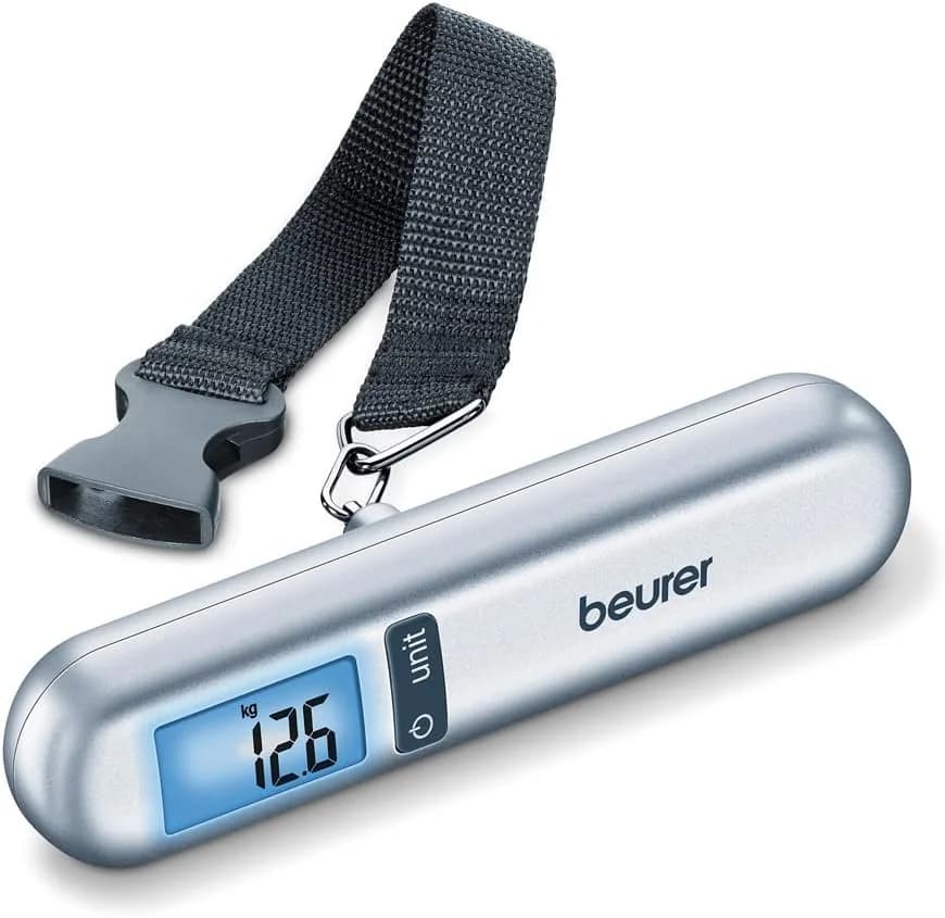 Beurer LS 06 Balanza para Equipaje — Con Cinta Métrica 1 m
