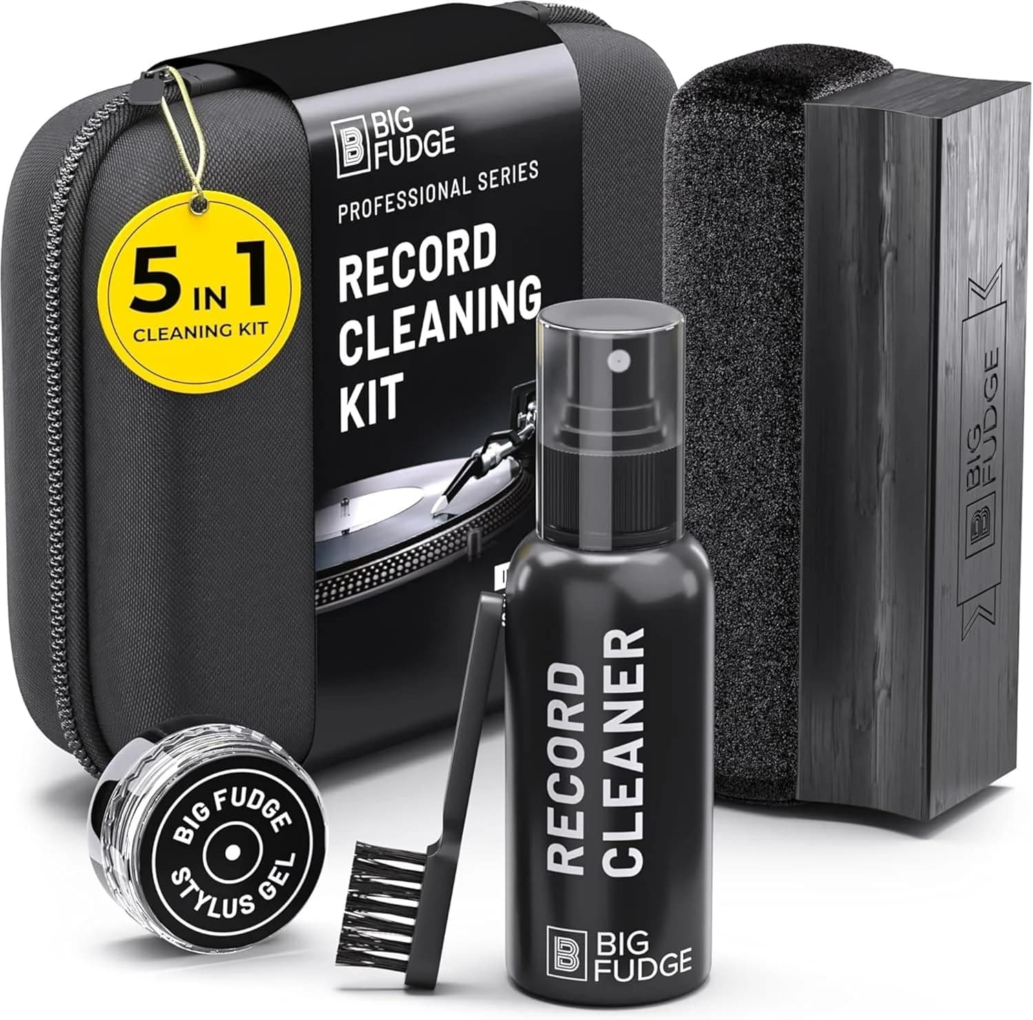 Big Fudge Vinyl Cleaning Kit 5-in-1 — Kit Limpieza Vinilos