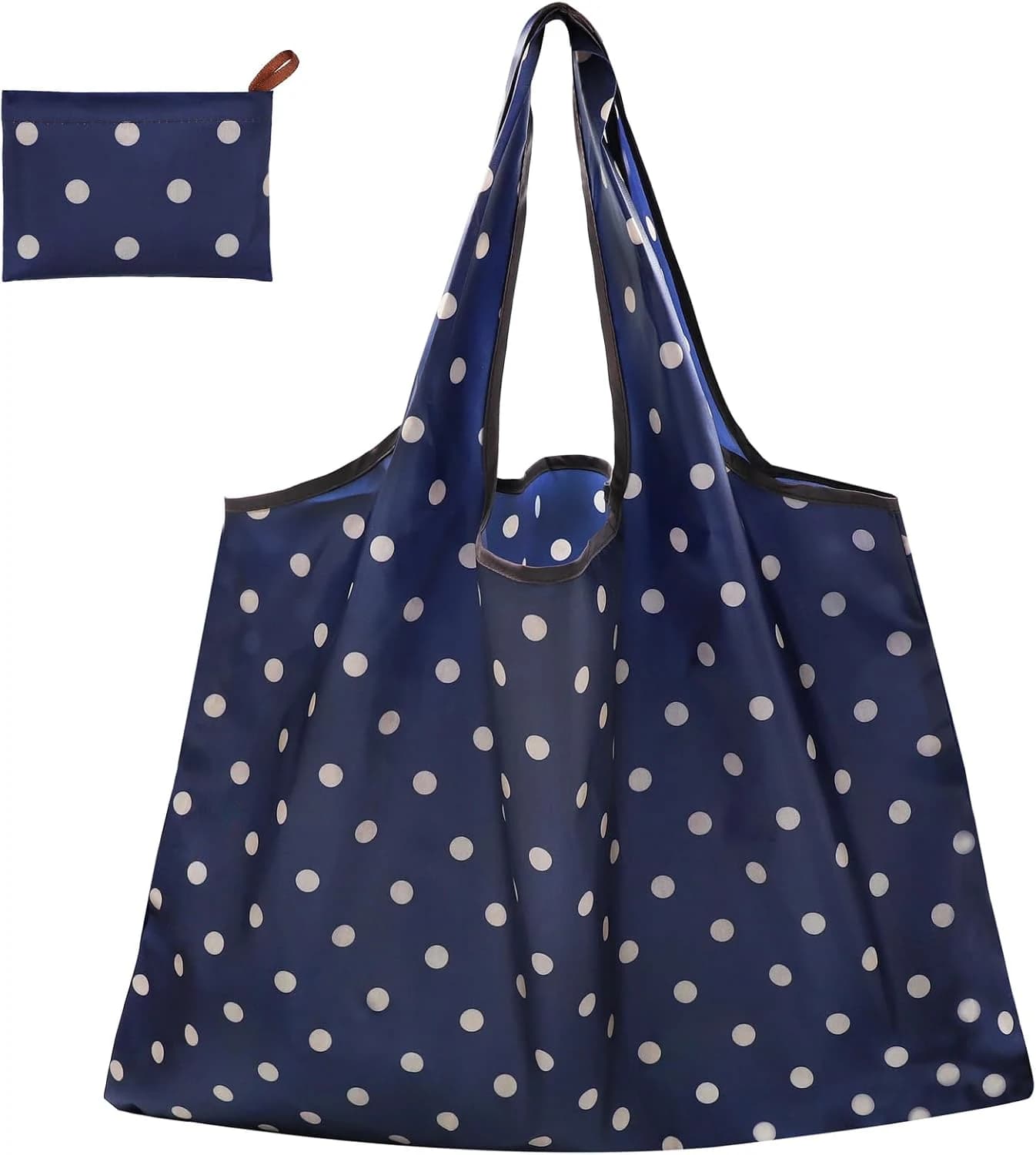 Bolsa Compra Plegable, Bolsa Tela Grande, Bolsas Reutilizables Compra, Tote Bag Hombre Mujer, Shopping Bag Supermercado Portátil Lavable, 53 X 66 cm