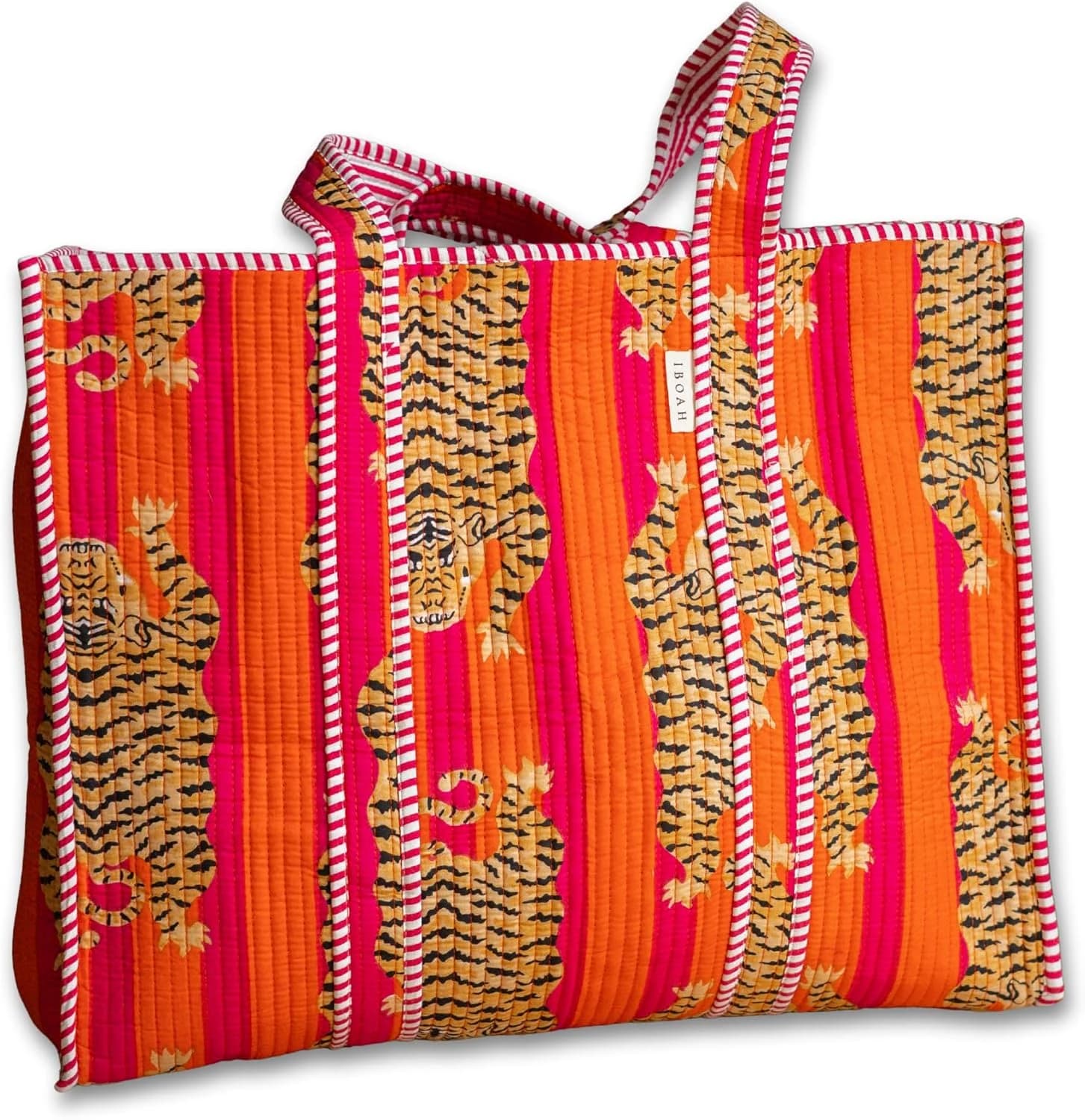 Bolsa Tote Bag Tigres Acolchada Playa, Compra, Viaje, Avión