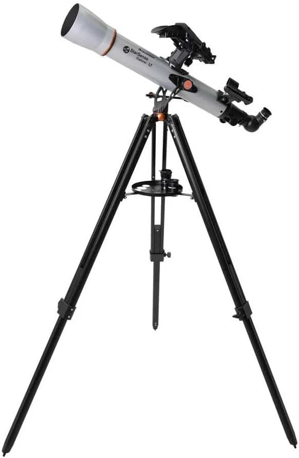 Celestron 22450 StarSense Explorer LT 70AZ Telescopio Compatible con Aplicaciones para teléfonos Inteligentes: Funciona con la aplicación StarSense y es Compatible con iOS/Android