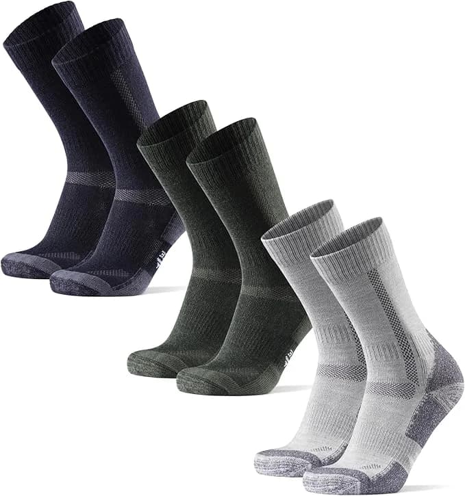 Danish Endurance Merino Wool Hiking Socks — Pack 3 Antiampollas