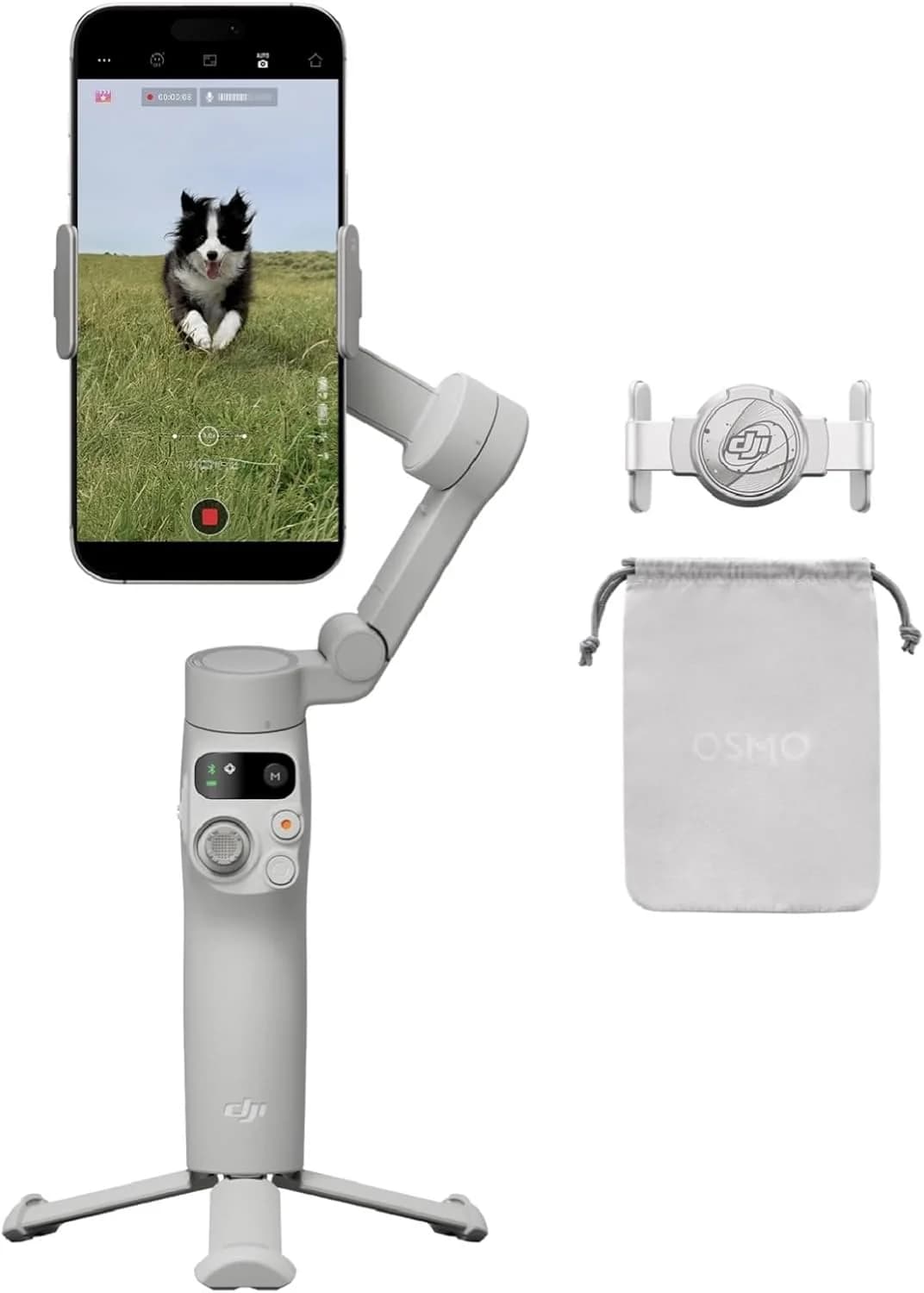 DJI Osmo Mobile 7 — Estabilizador 3 Ejes para iPhone y Android