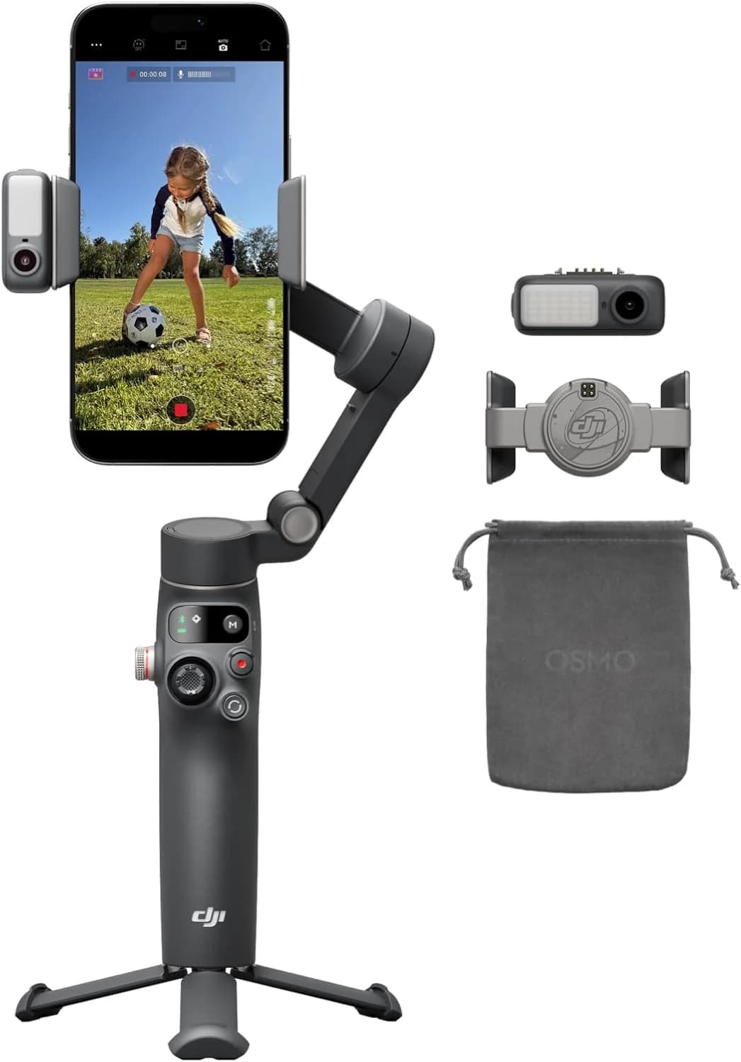 Estabilizador para Smartphones dji Osmo Mobile 8, estabilización en 3 Ejes